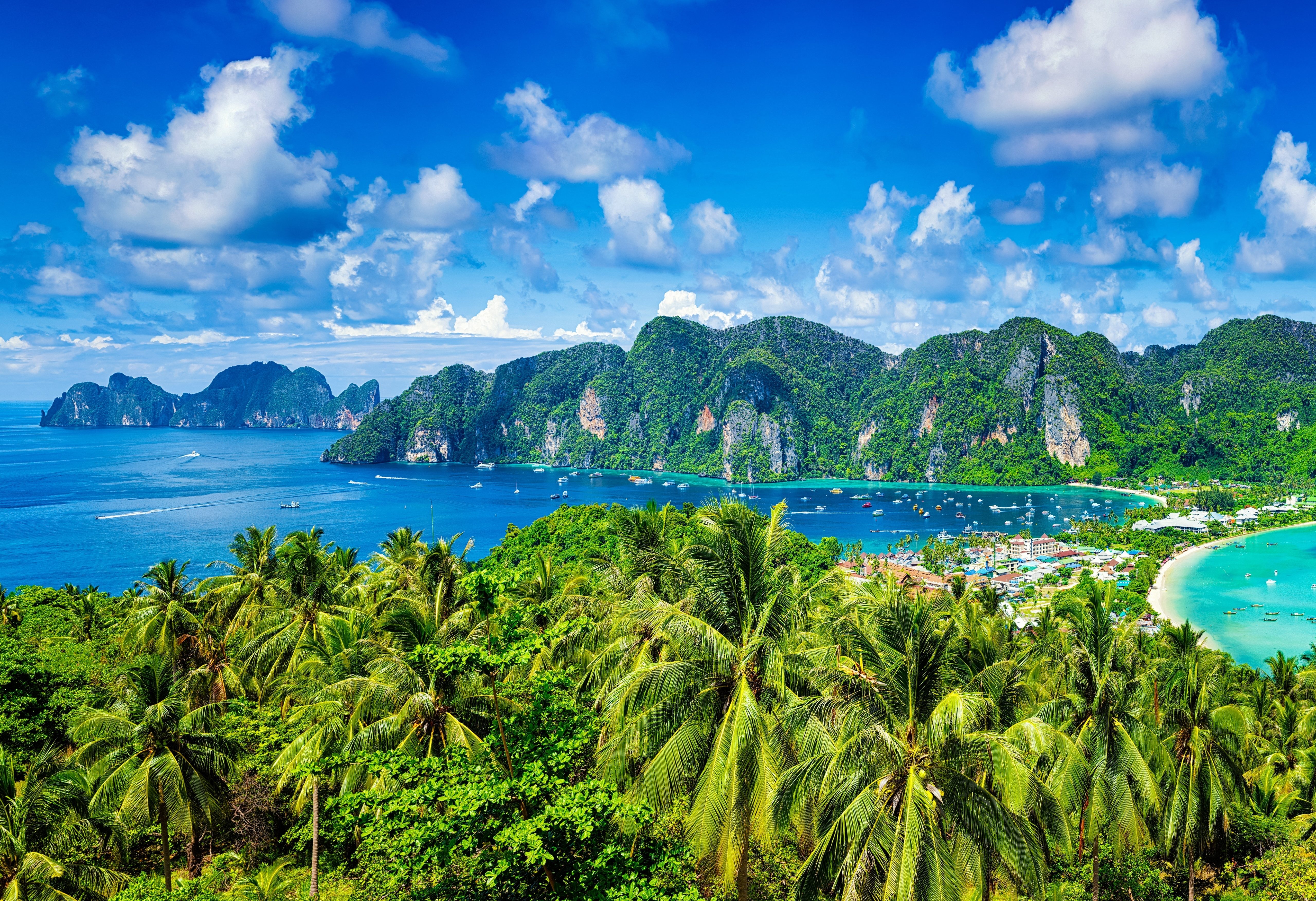 Uitkijkpunt op Koh Phi Phi in Thailand