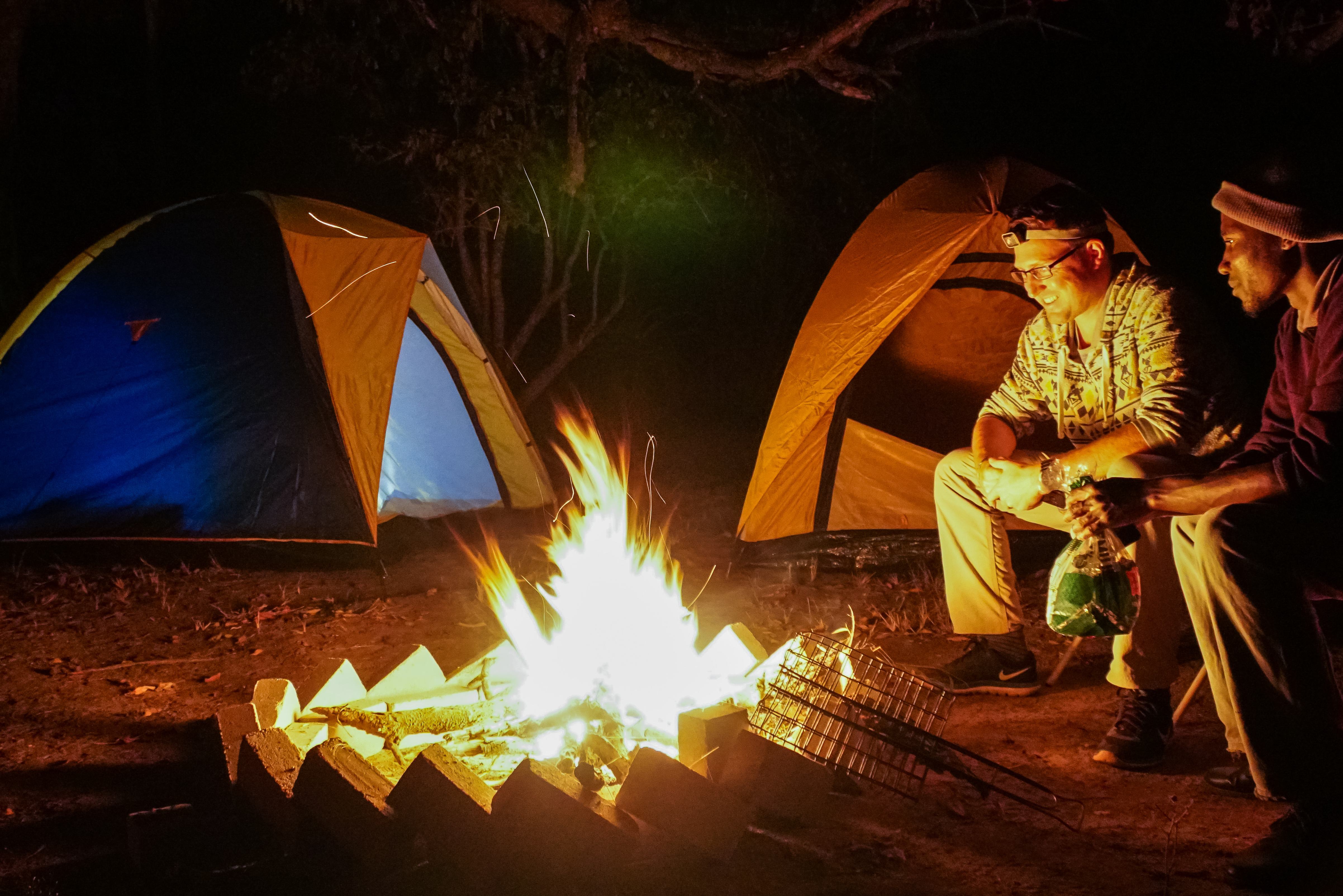 Campfire stories in de bush van Zuid-Afrika