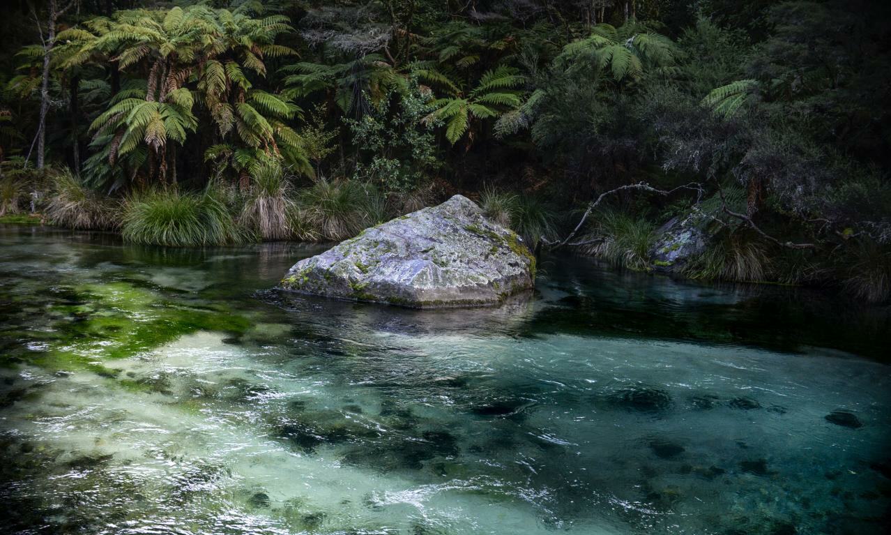 Tarawera Falls hike Rotorua Nieuw-Zeeland