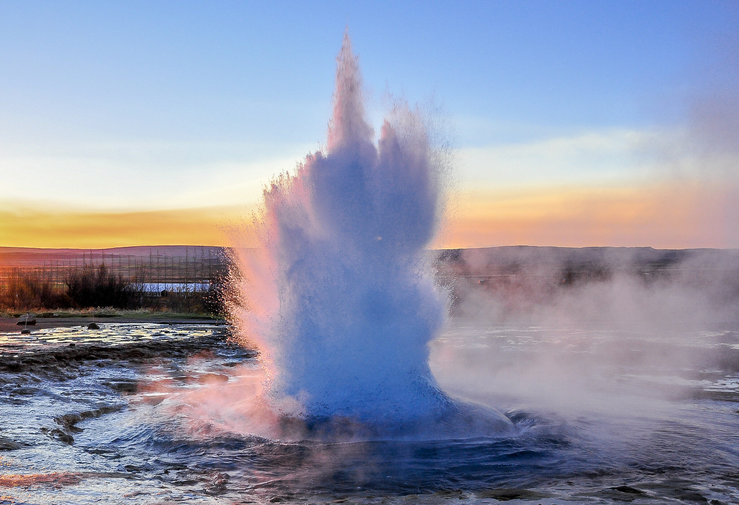 Geyser in IJsland