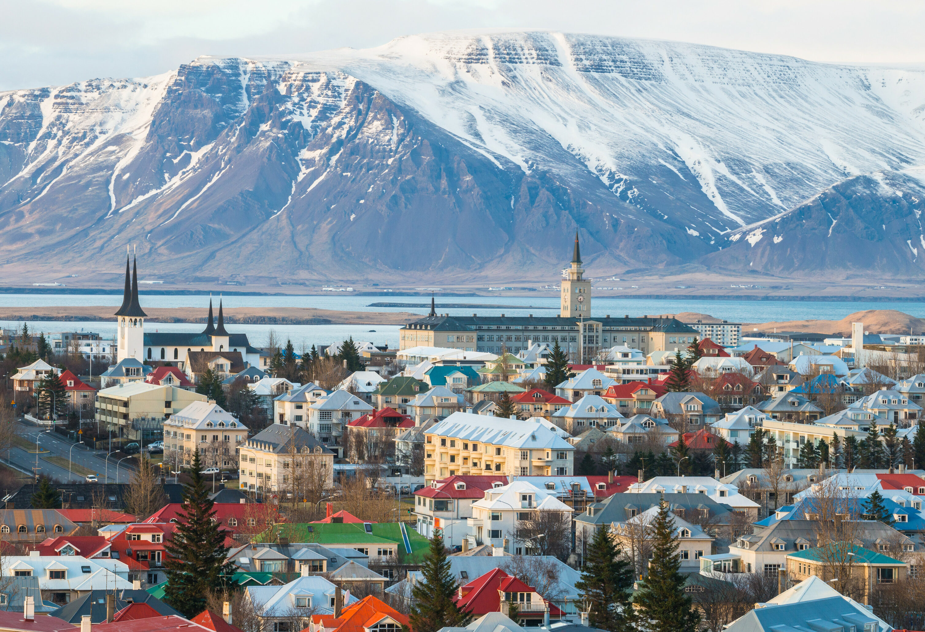 Reykjavik in Ijsland