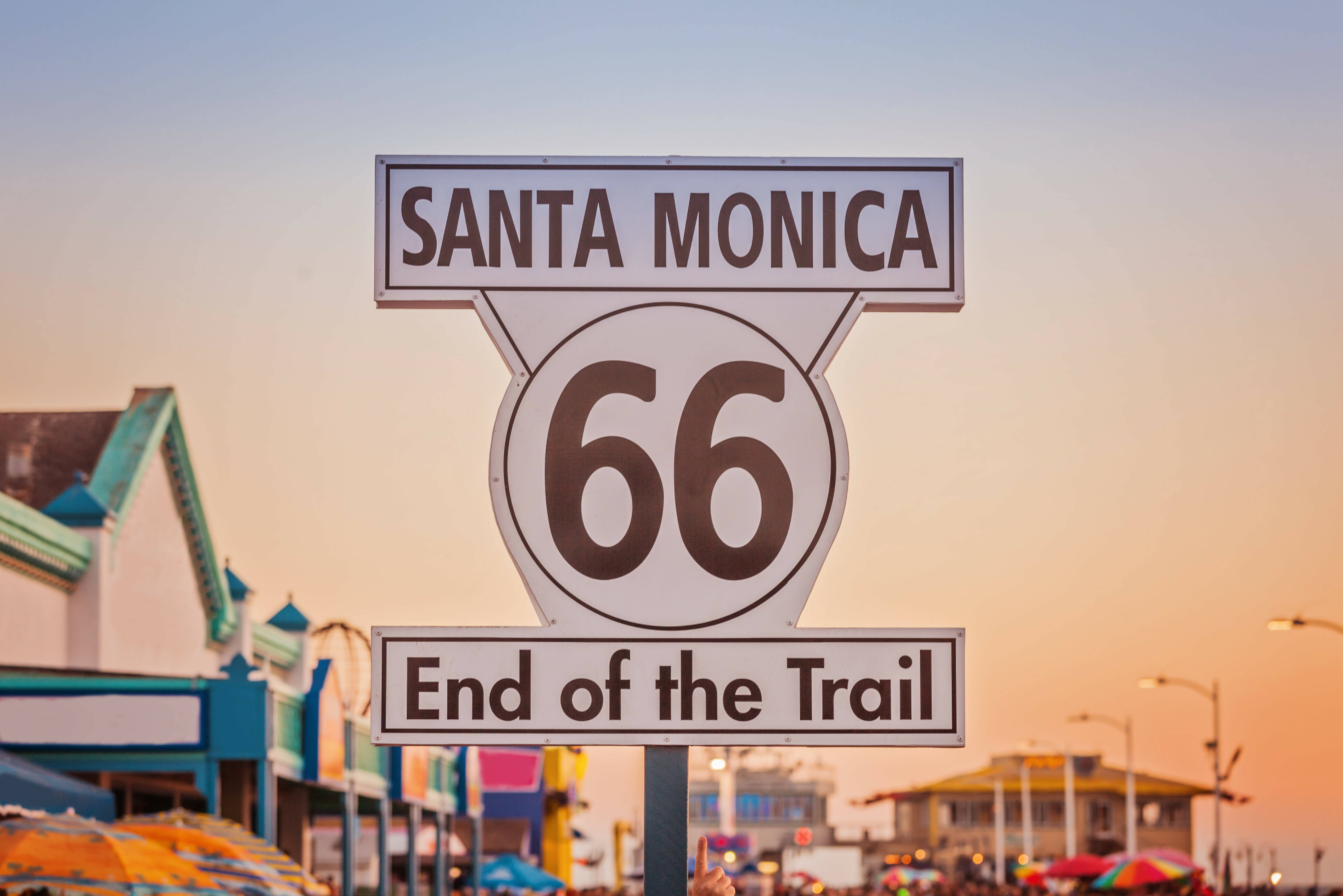 Amerika Santa Monica Route 66
