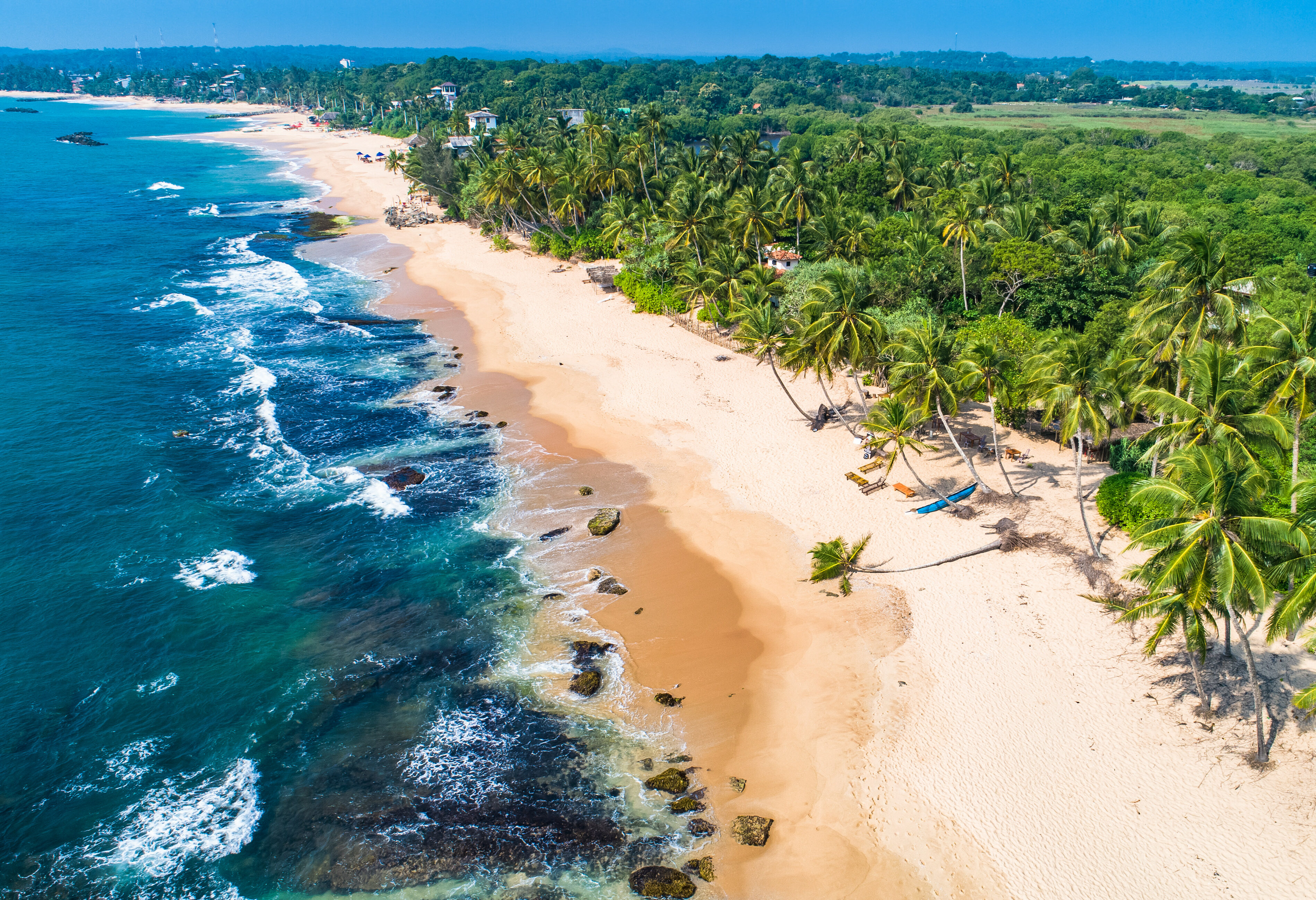 Sri Lanka Strand Kustlijn