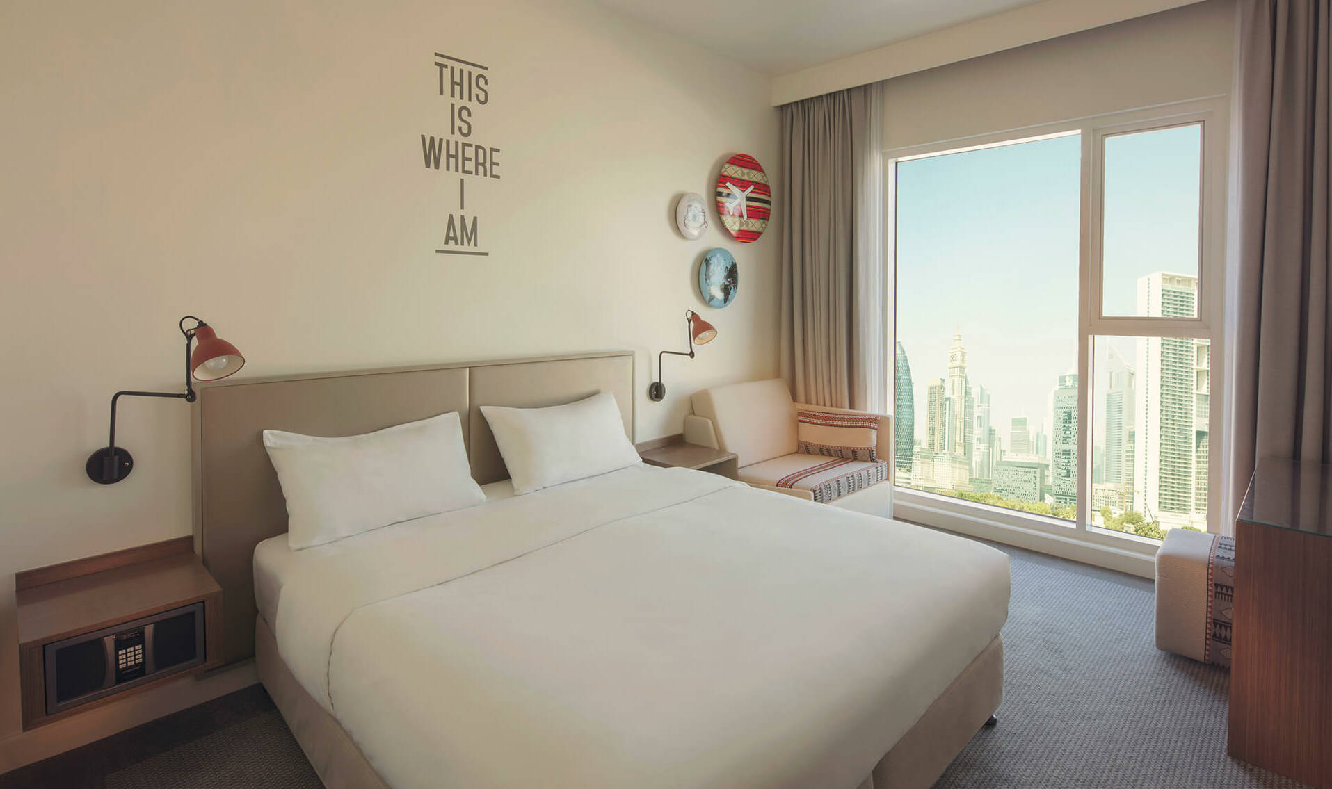 Dubai Emirates Rove Downtown Hotel Rover Kamer