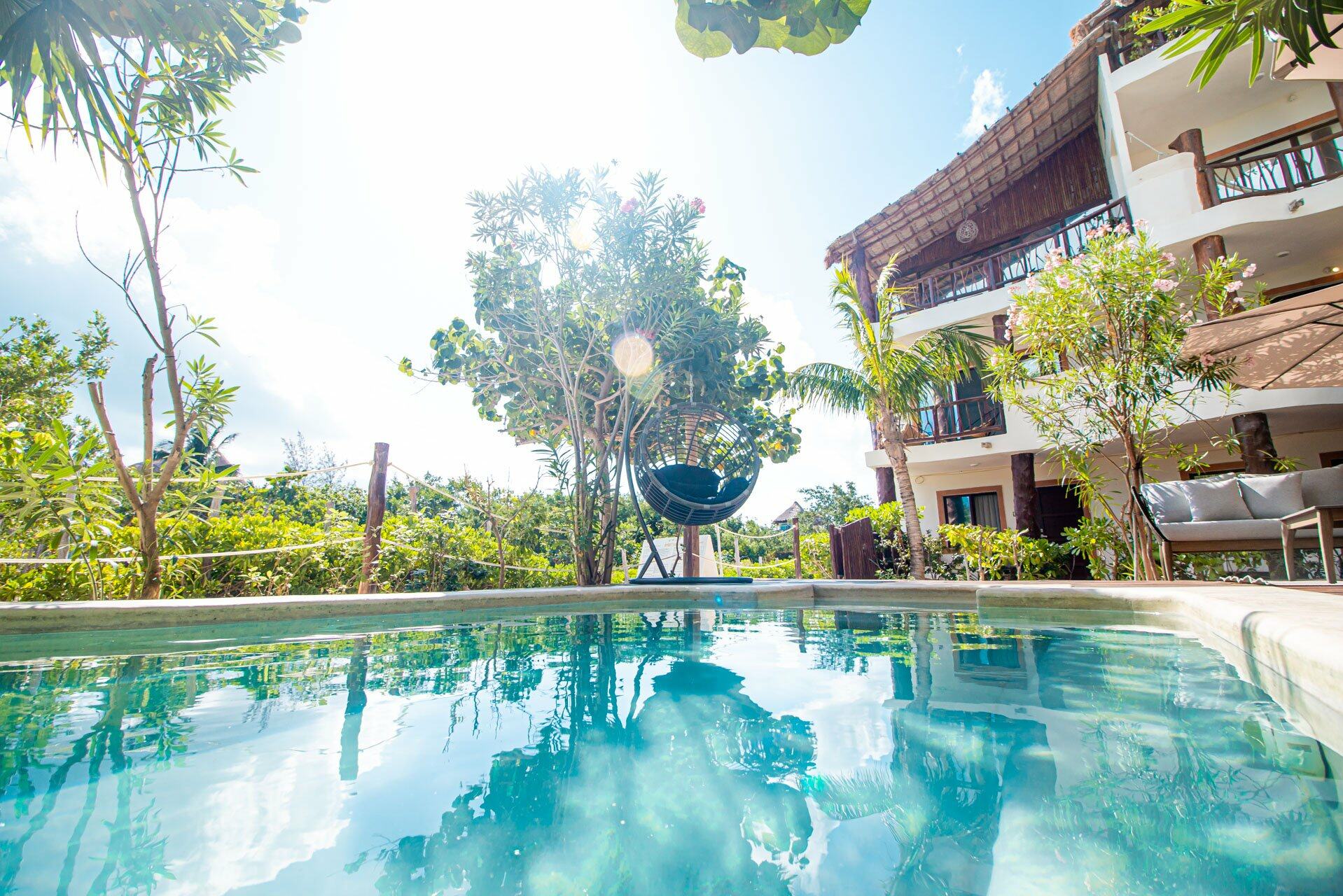 Mexico Holbox Spirit Hotel Zwembad