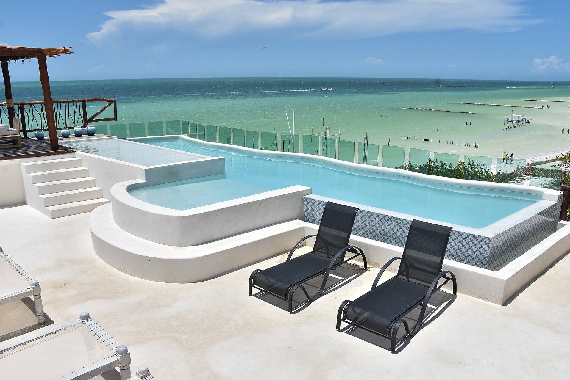 Mexico Holbox Spirit Hotel Zwembad