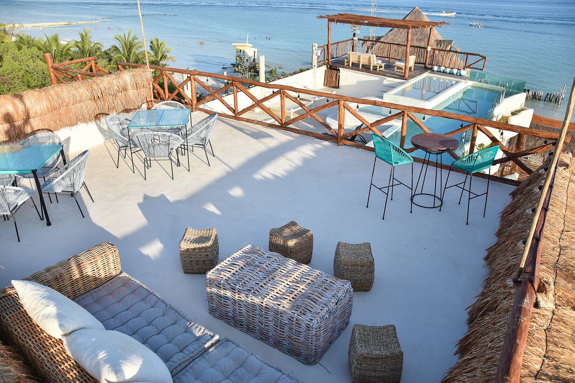 Mexico Holbox Spirit Hotel Rooftop