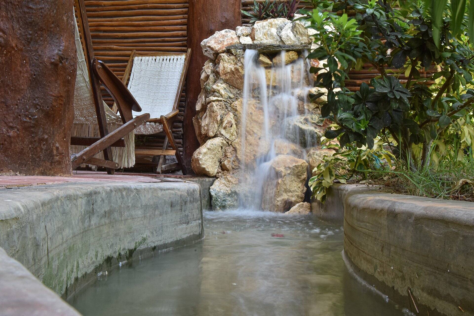 Mexico Holbox Spirit Hotel Tuin