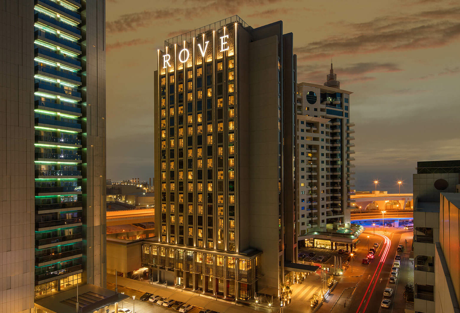 Dubai Emiraten Rove Marina Facade