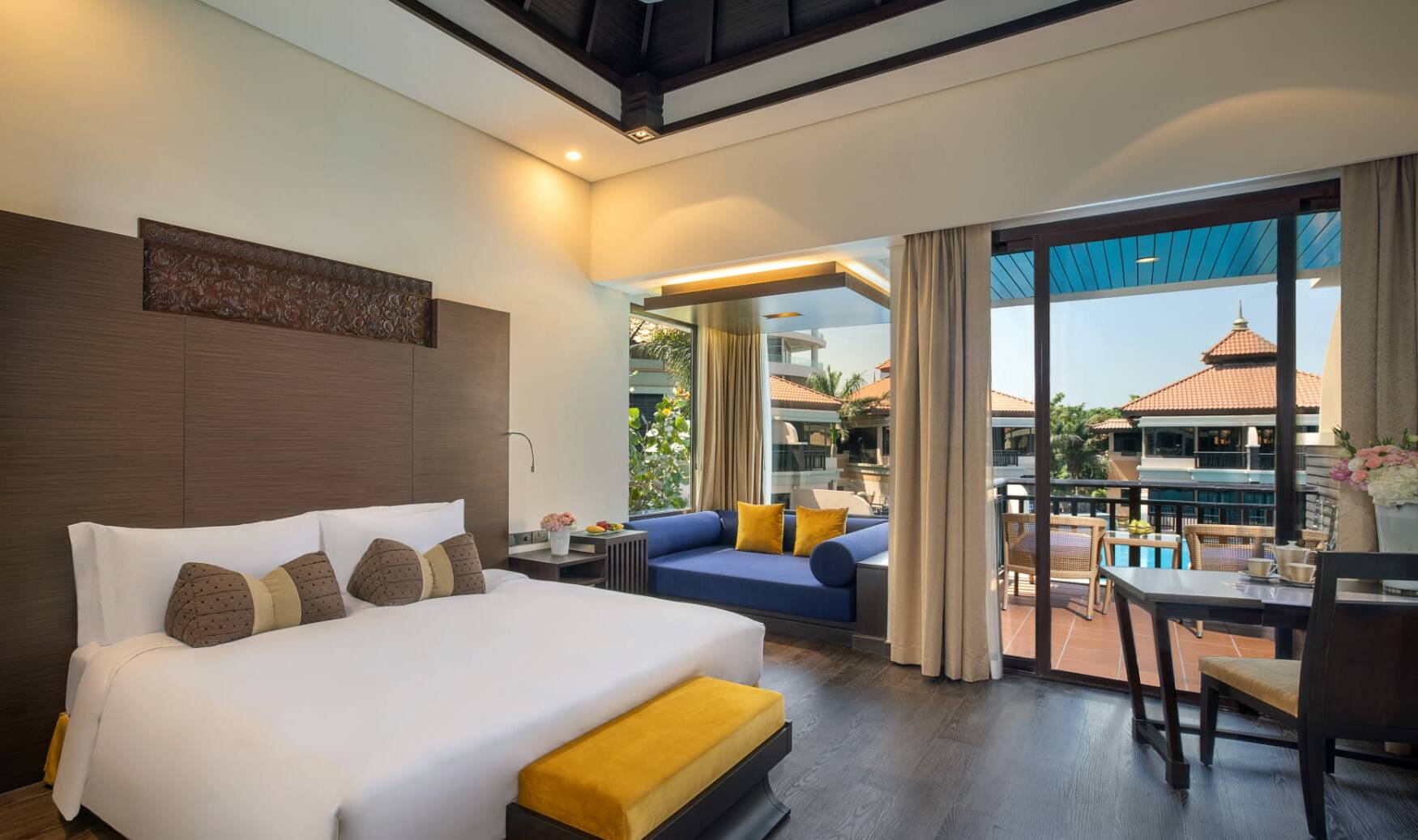 Dubai Emiraten Anantara Resort The Palm Deluxe Lagoon View Kamer