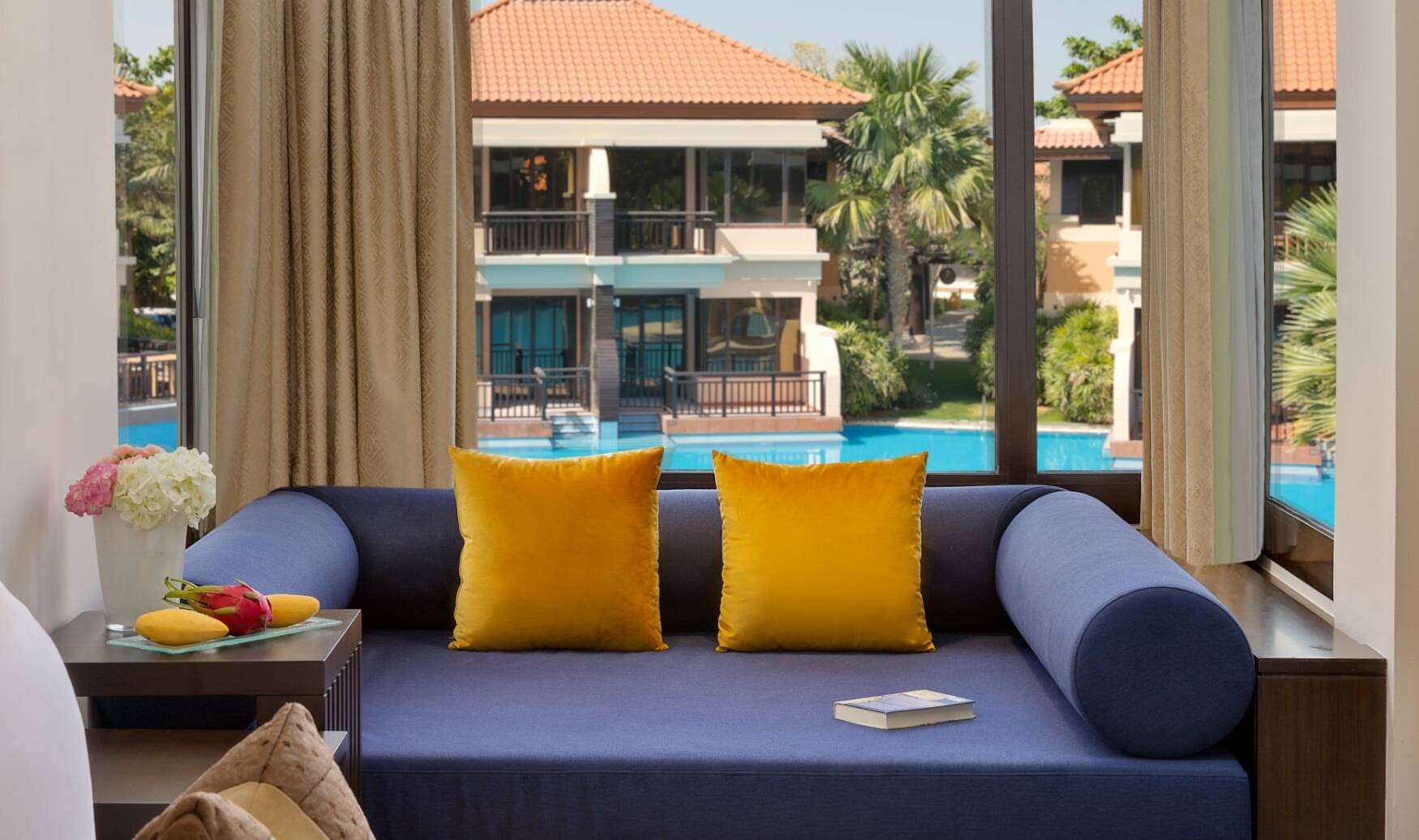 Dubai Emiraten Anantara Resort The Palm Deluxe Lagoon View Kamer