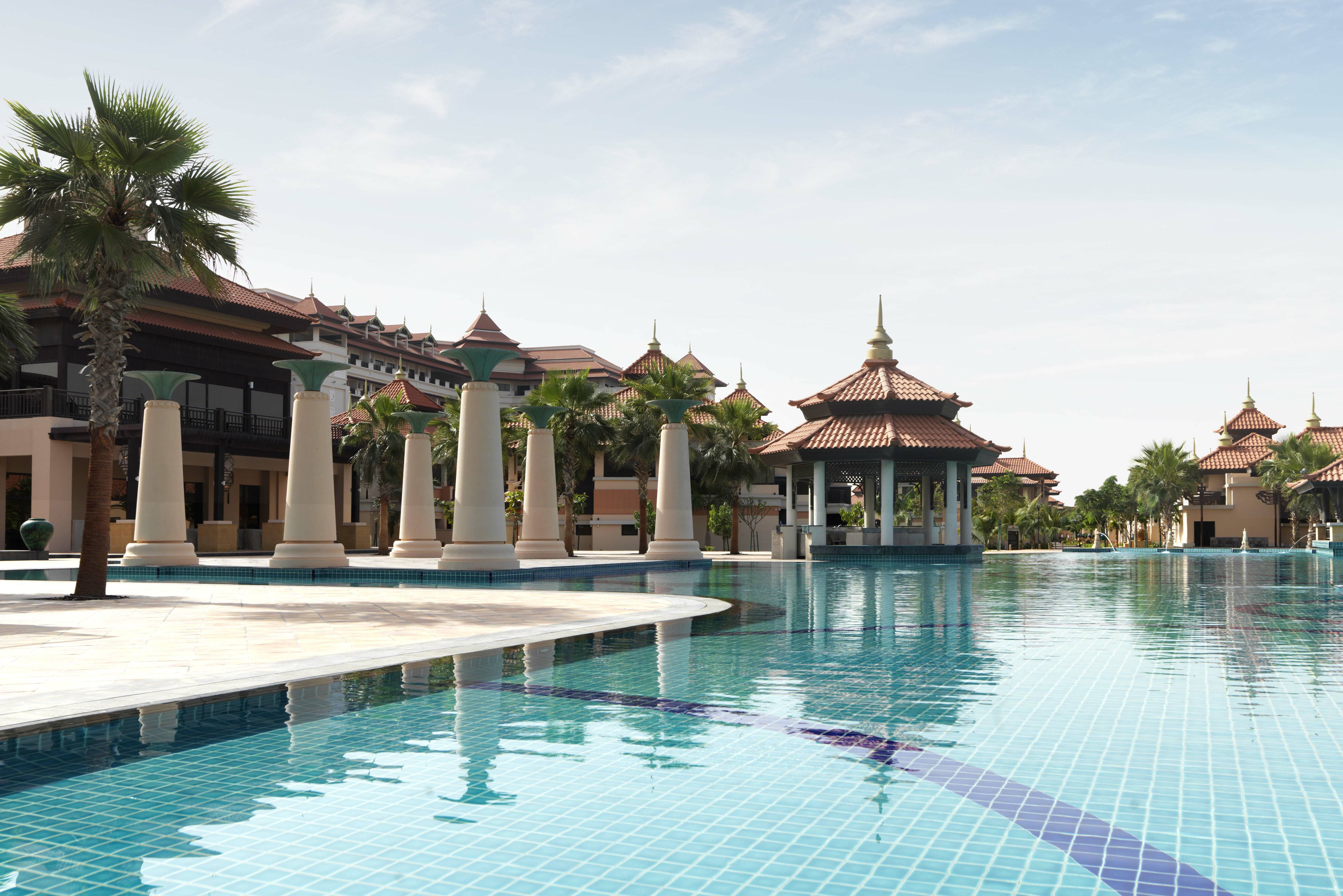 Dubai Emiraten Anantara Resort The Palm Zwembad