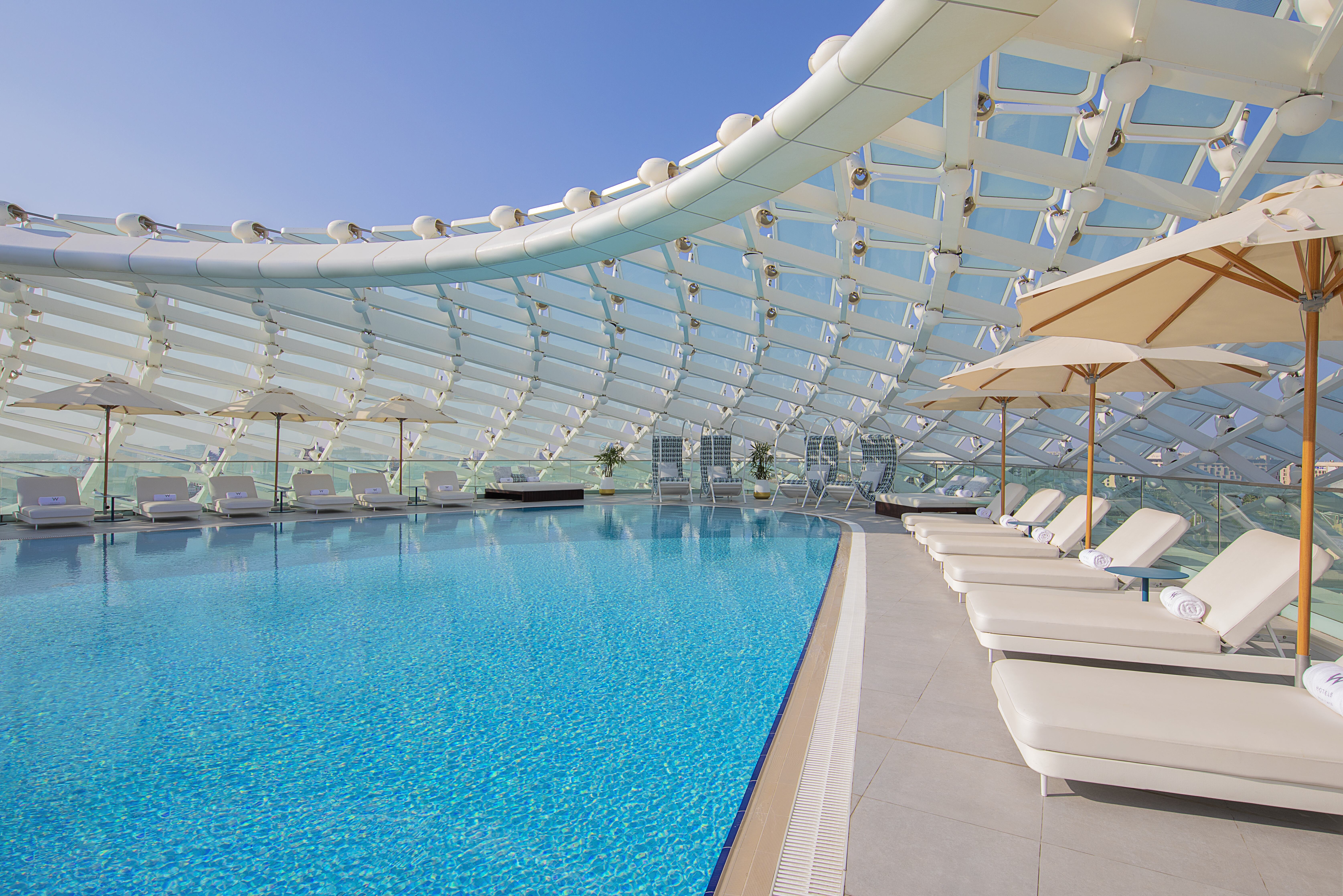 Abu Dhabi Emiraten W Hotel Zwembad