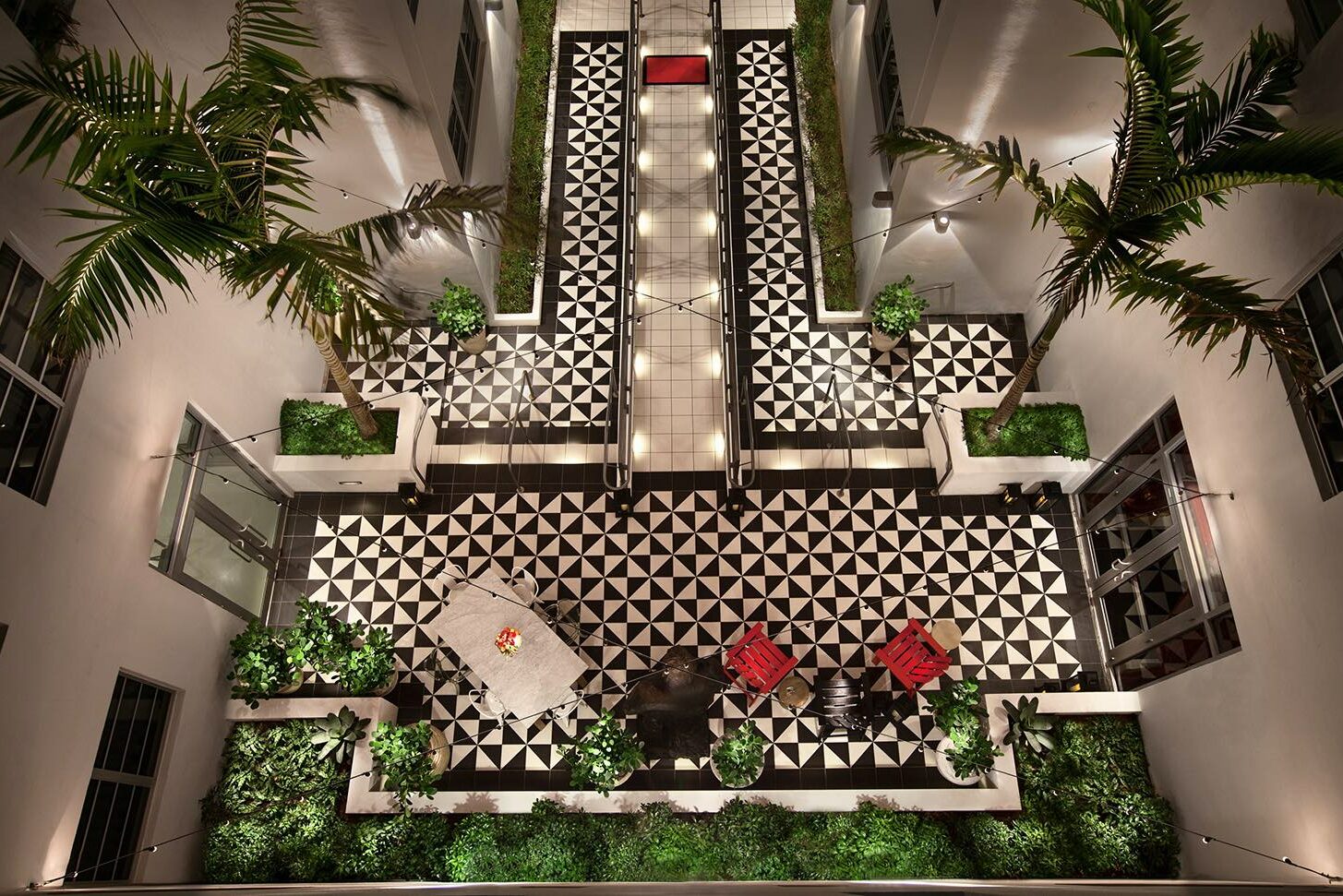 Amerika Miami UMA House Courtyard