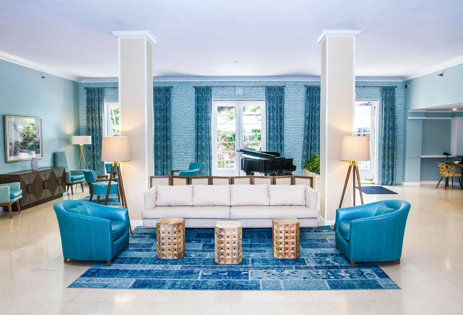 Amerika Miami Dorchester Hotel Lobby