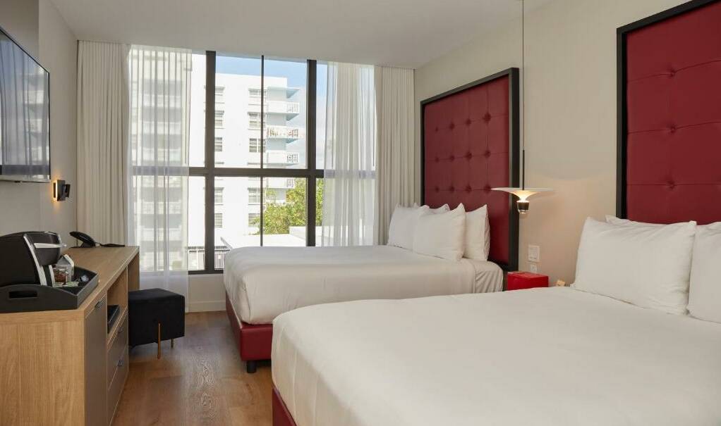 Amerika Miami Uma House Standaard Kamer 2 Queen Kamer