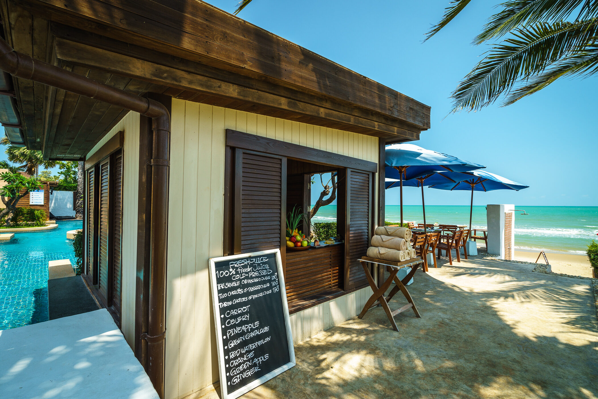 Thailand Hua Hin Pranburi Aleenta Resort Beach Bar