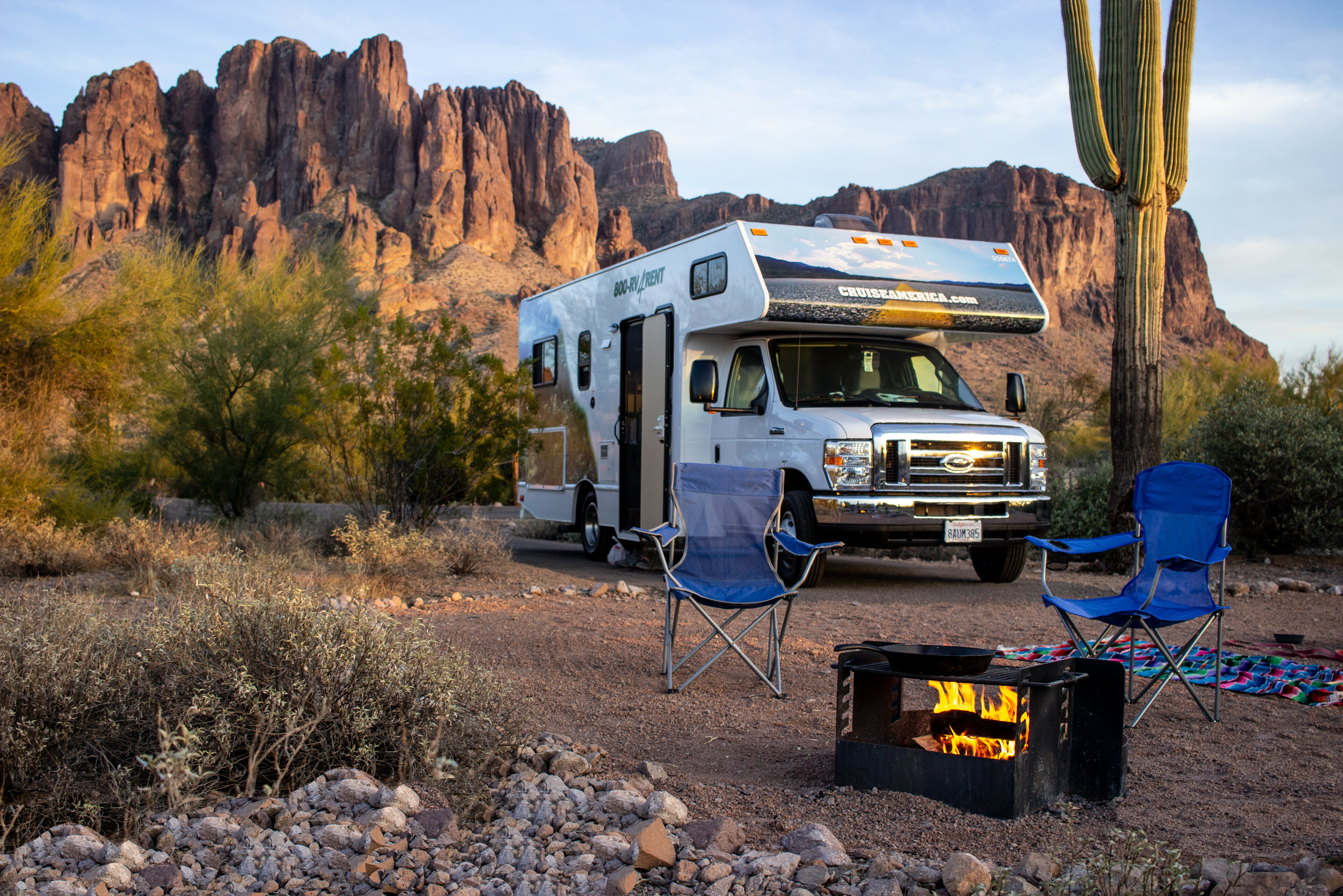 Cruise America C25 kampeerplek
