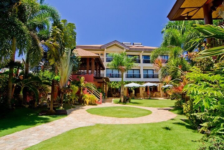 Filipijnen Boracay Tropics Resort Tuinen
