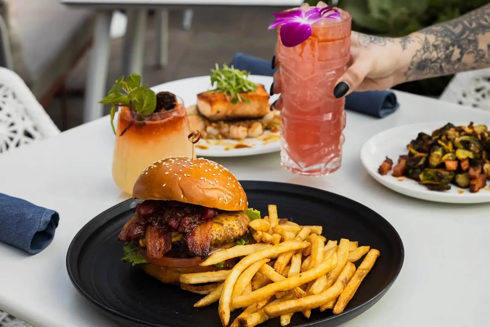 Amerika Los Angeles The Wayfarer Downtown Restaurant