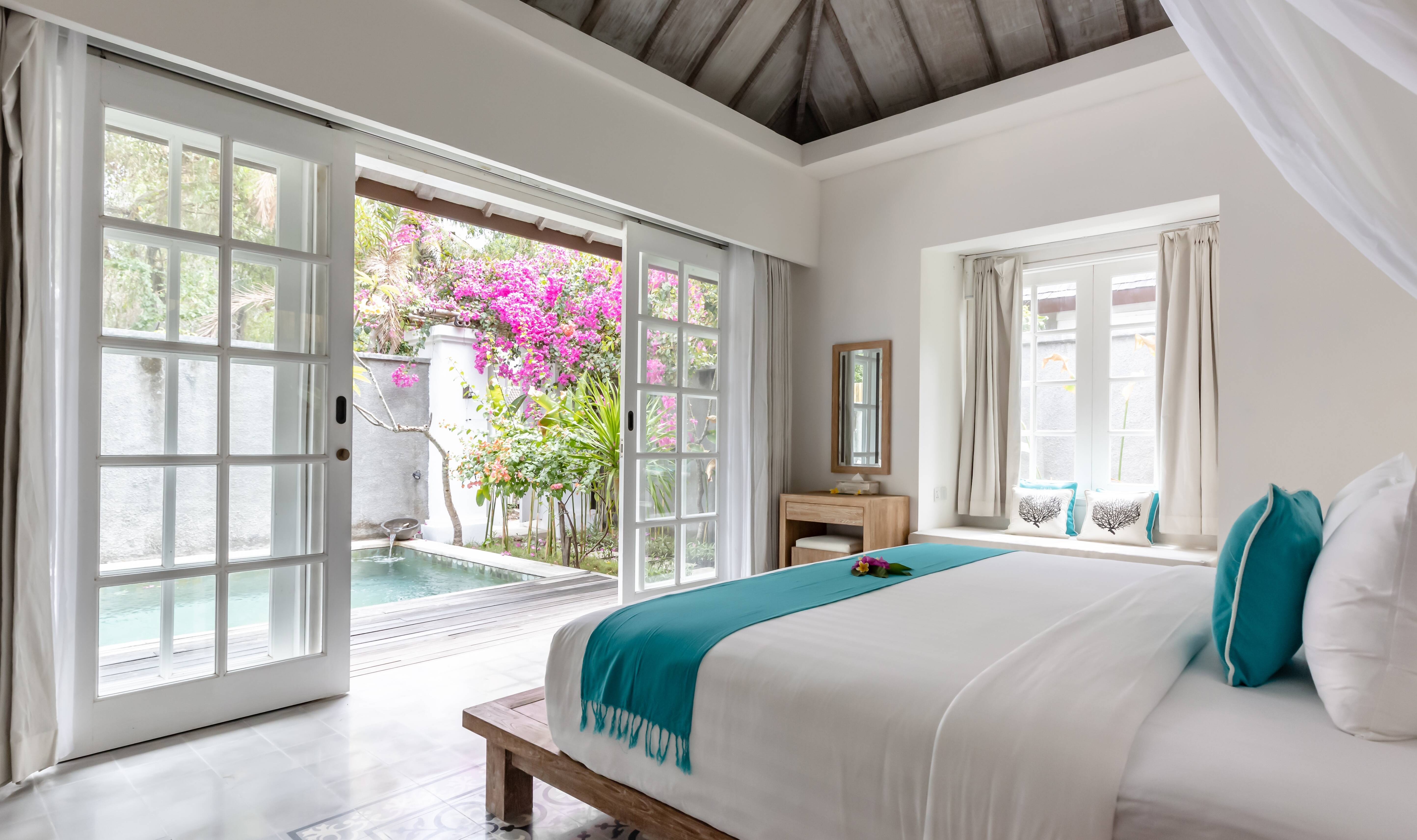 One Bedroom Private Pool Villa in het Kardia Resort op Gili Trawangan in Indonesie