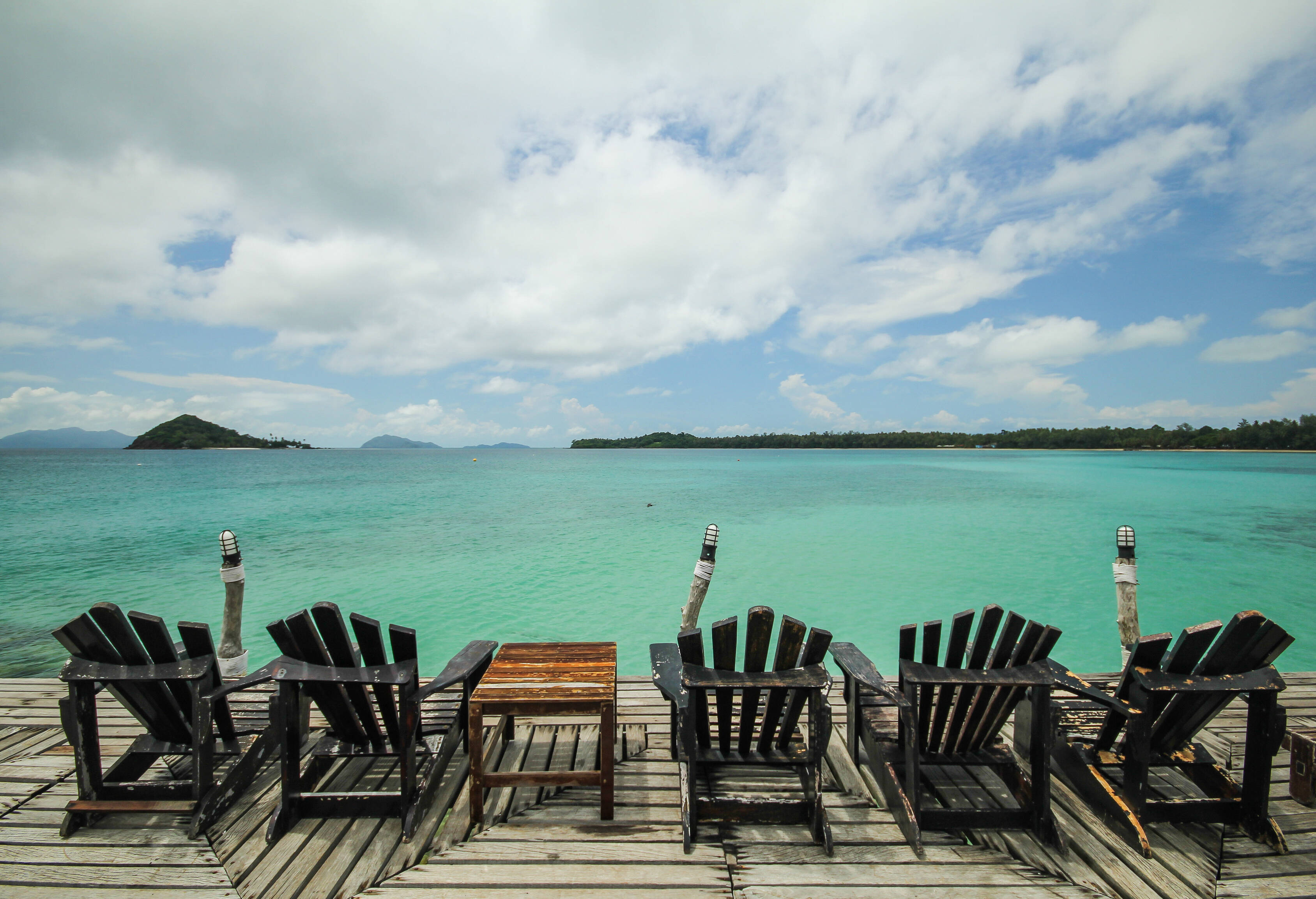 Thailand Koh Mak Uitzicht