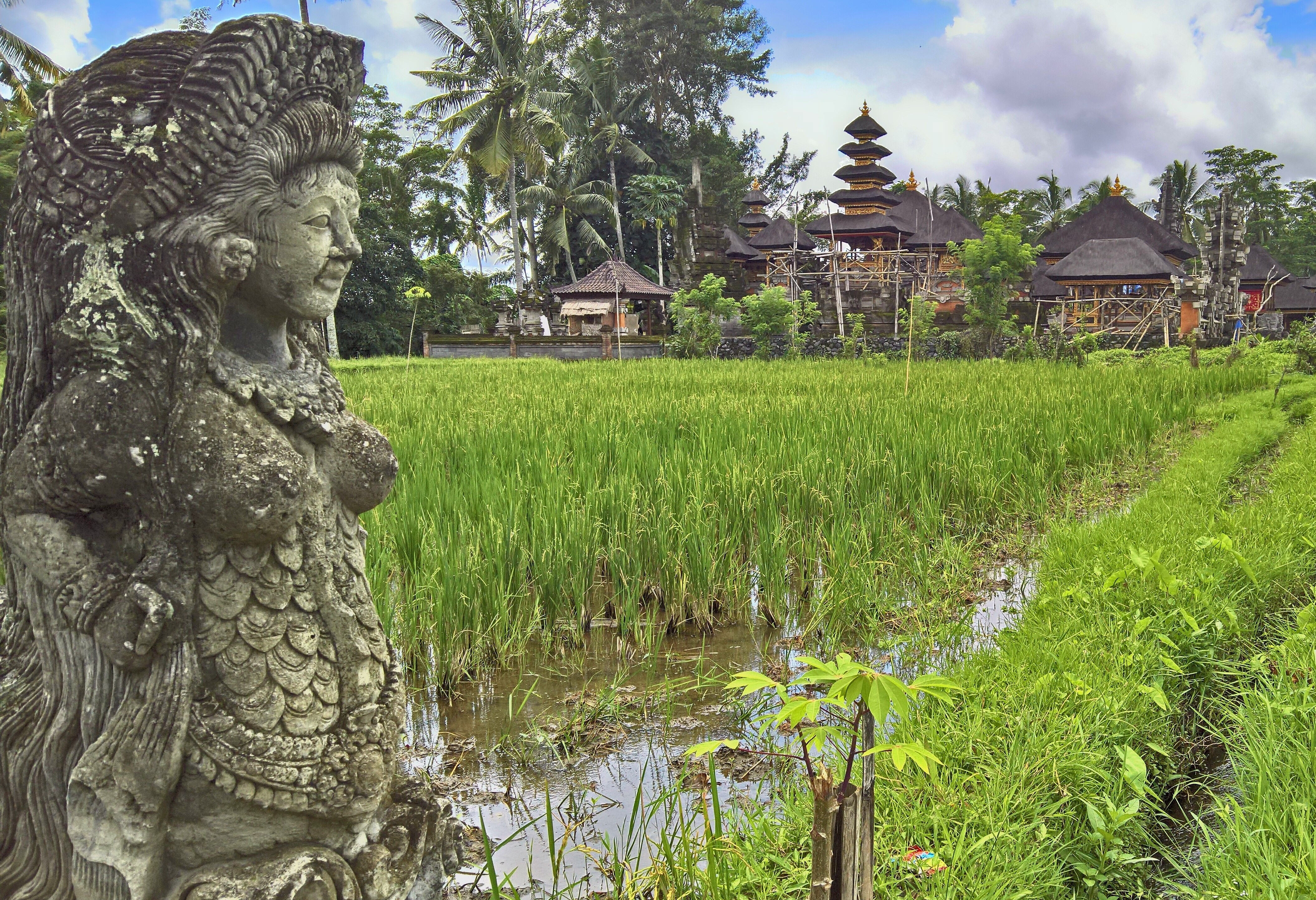 Indonesie Bali Ubud Tempel