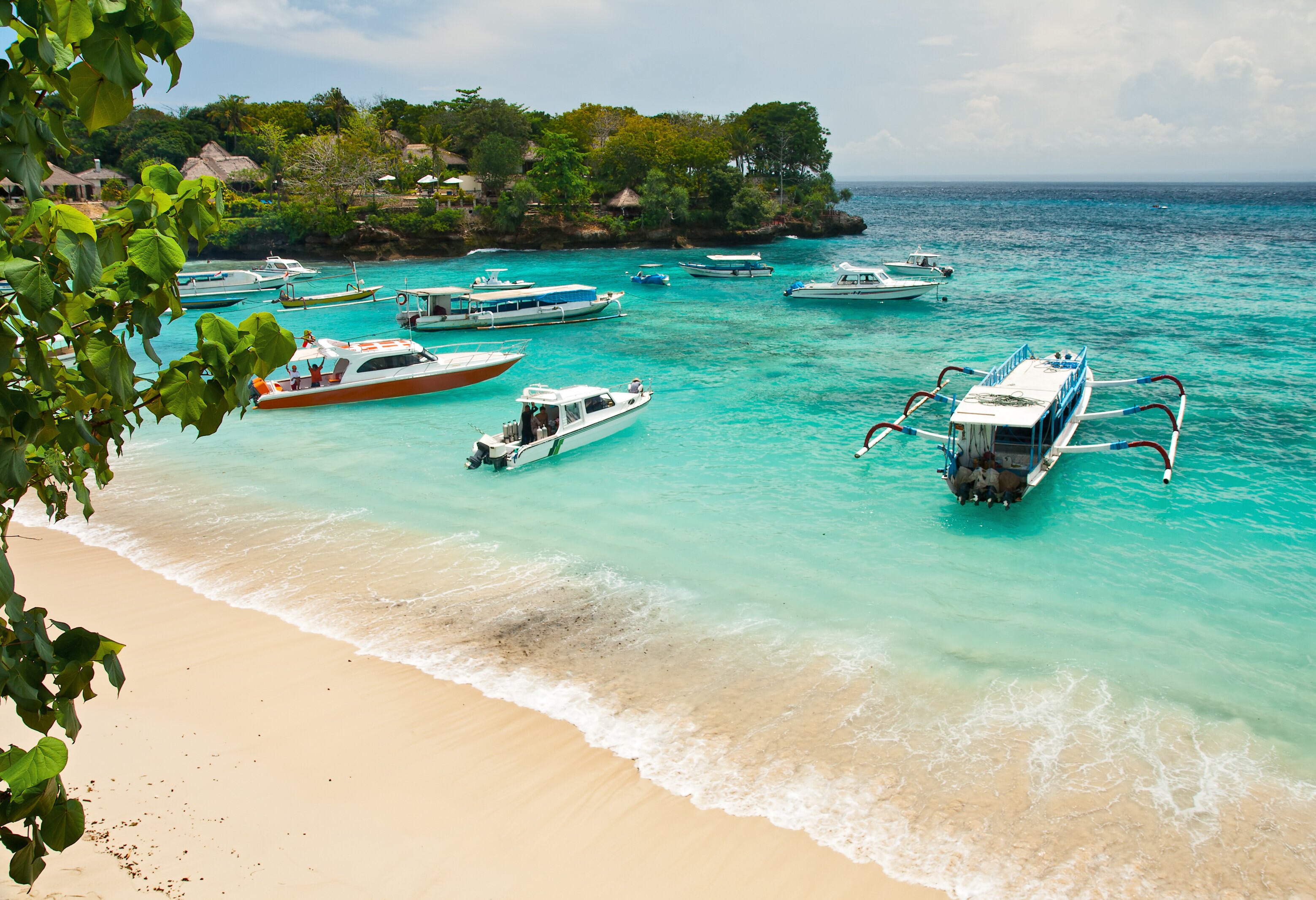 Indonesie Bali Nusa Lembongan Strand