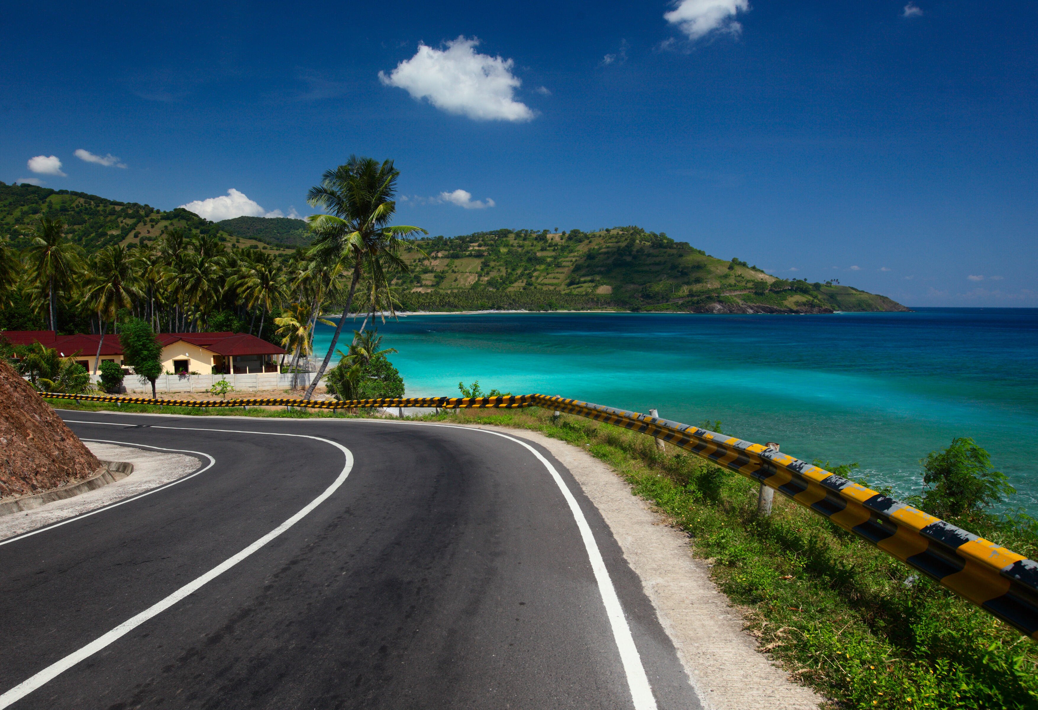 Indonesie Lombok Kustweg