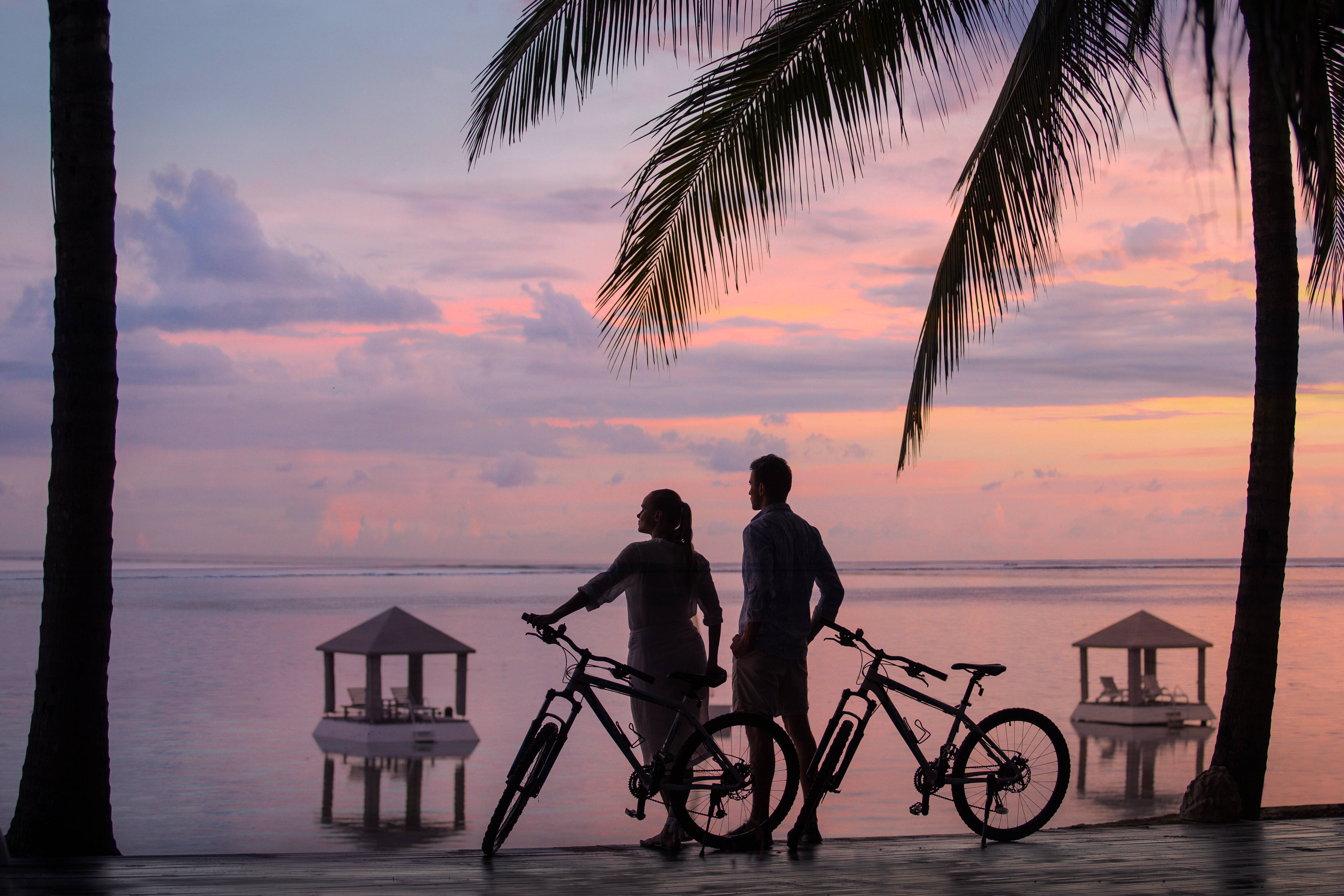 Fietsverhuur in het Puri Santrian in Sanur op Bali