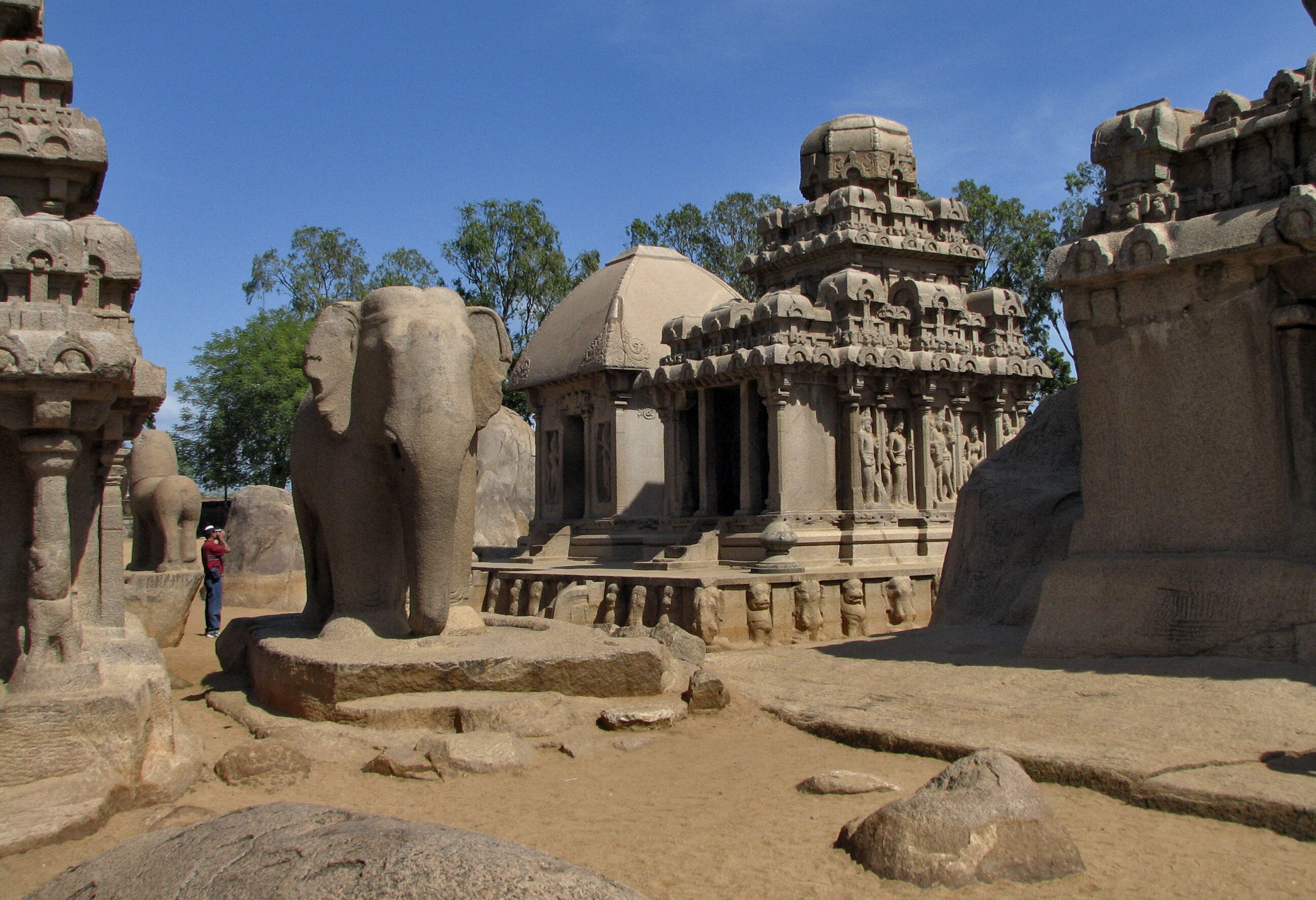 India Mahabalipuram Tempel