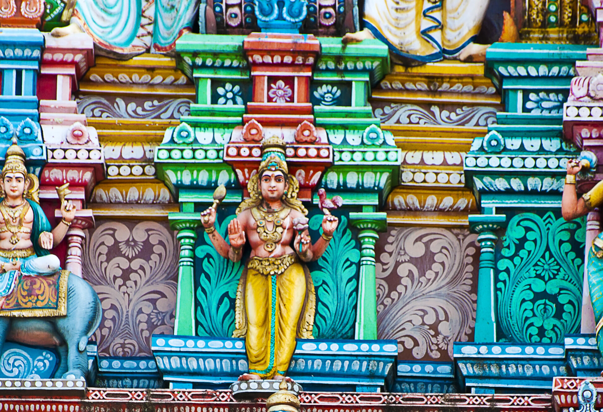 India Chennai Hindu Tempel