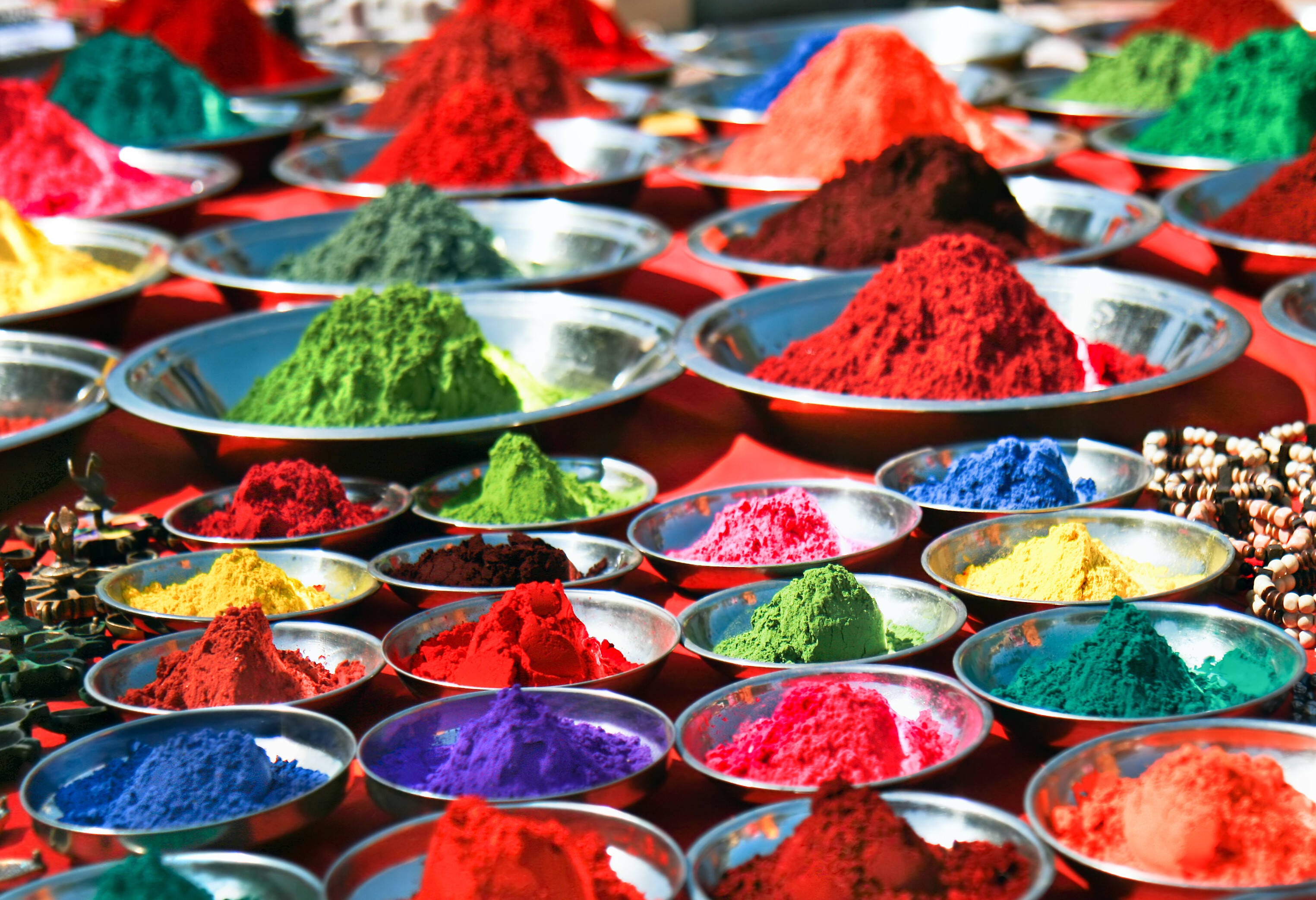 India Gekleurde Poeder Verf