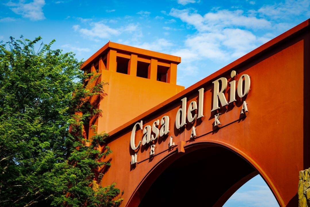 Maleisie Malacco Casa del Rio Entree