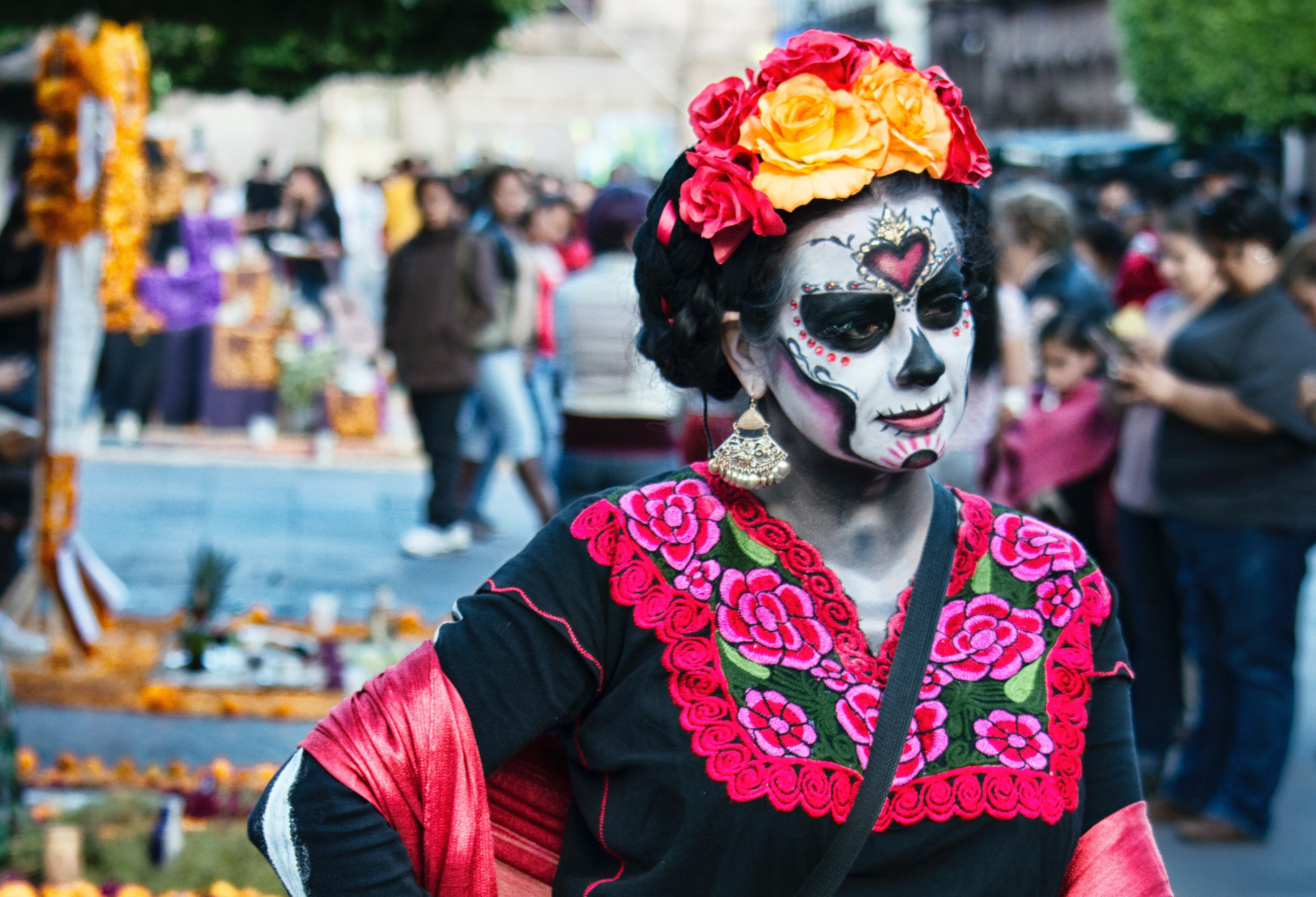 Dia de Muertos in Mexico-Stad