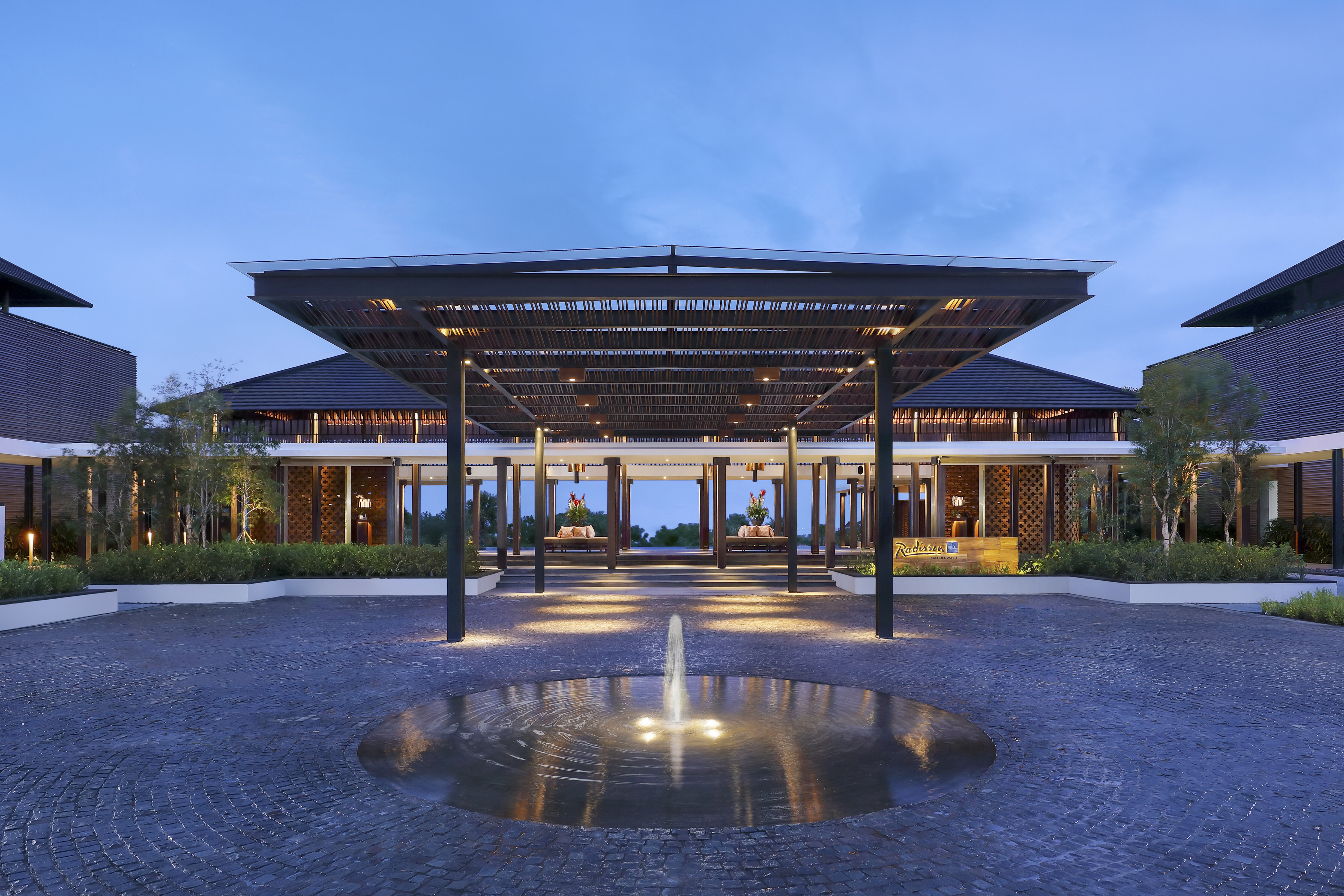 Indonesie Bali Uluwatu Radisson Blu Entree