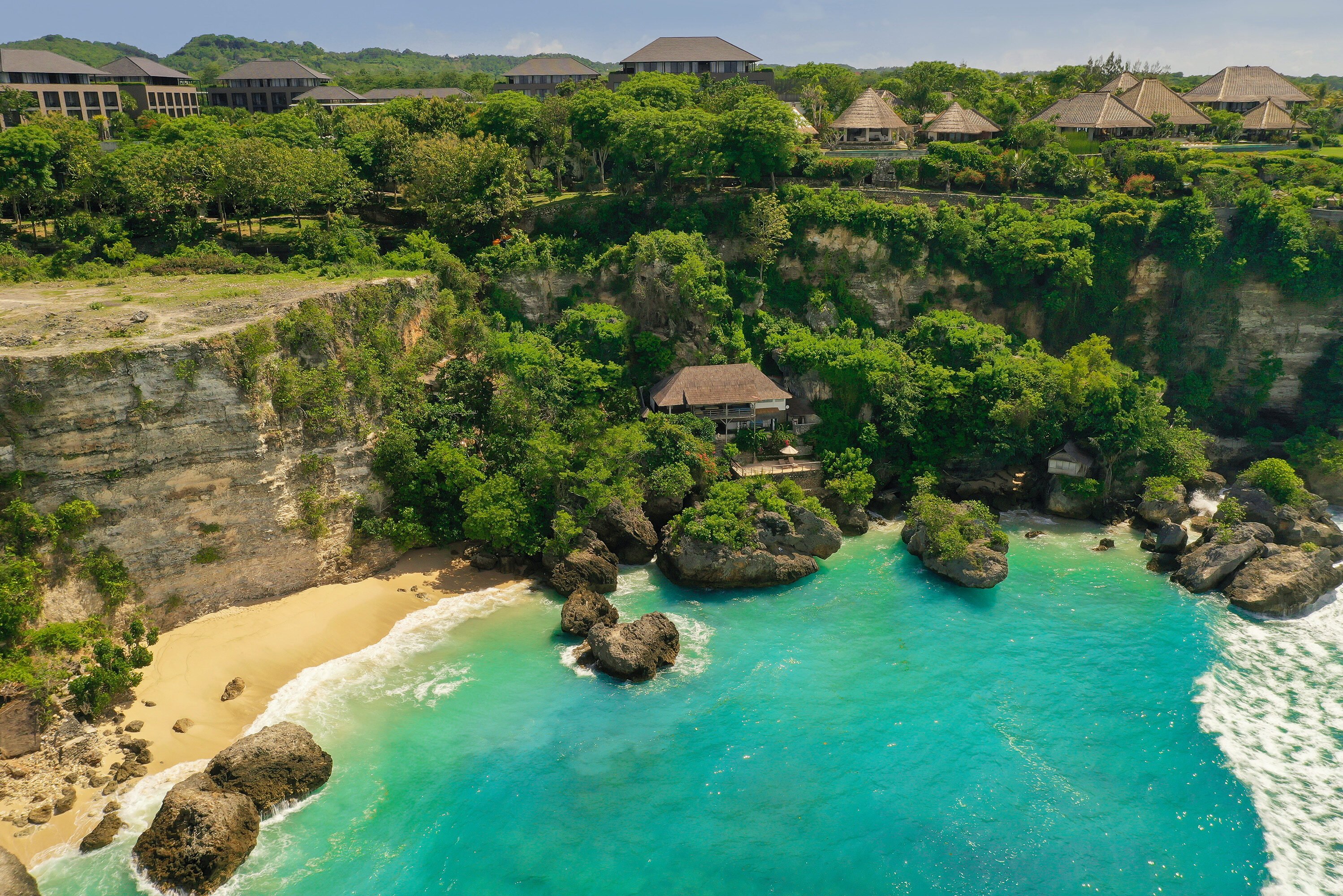 Indonesie Bali Uluwatu Radisson Blu Strand