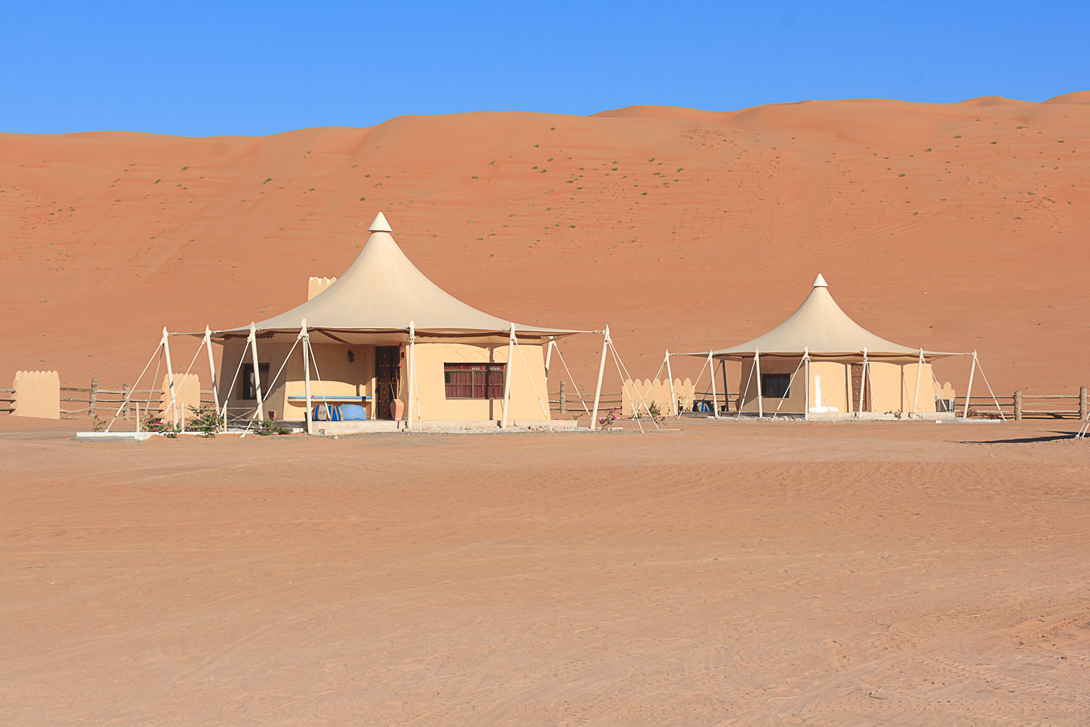 Oman Wahiba Sands Woestijnkamp