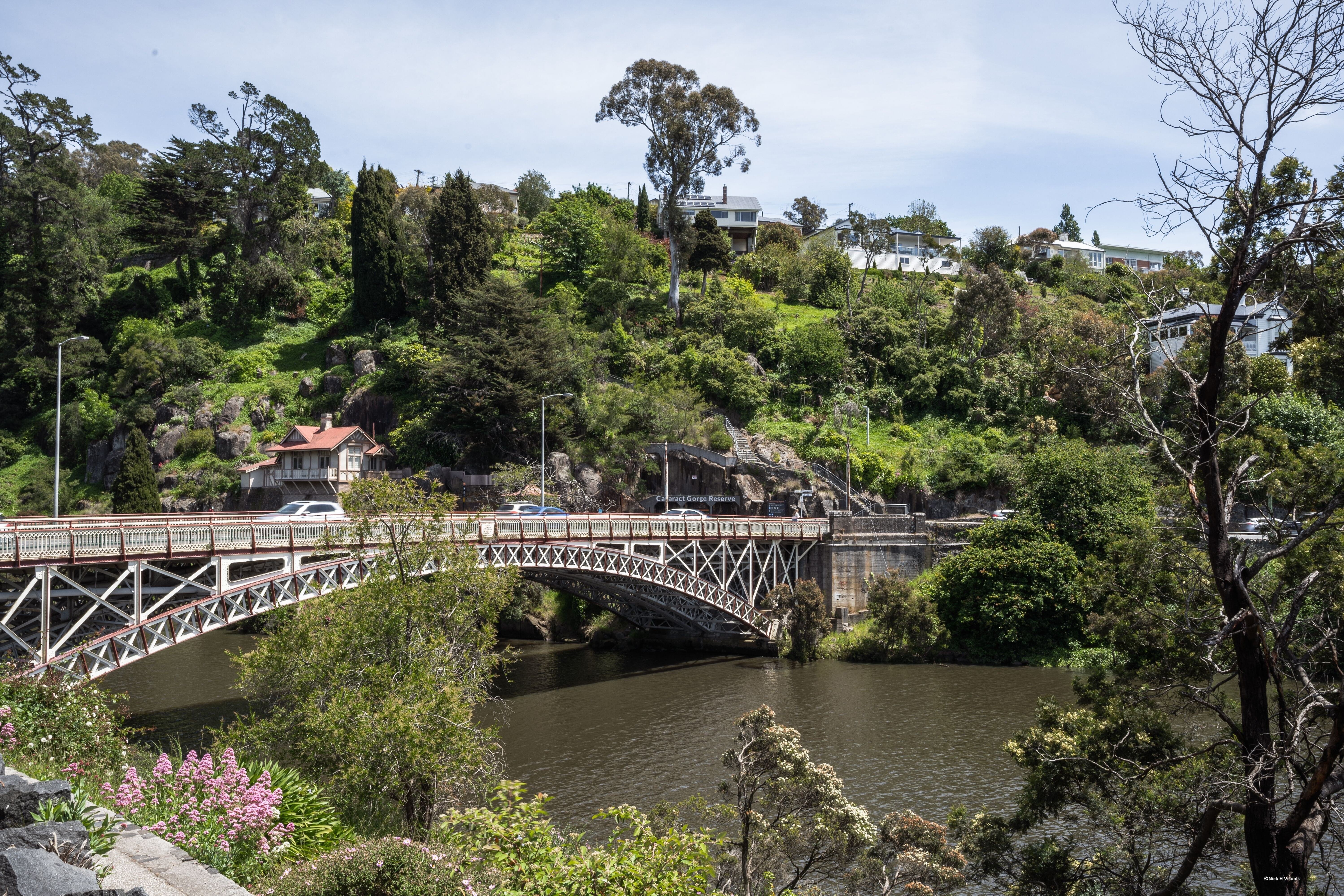 Kings Bridge in Launceston in Tasmanie in Australie