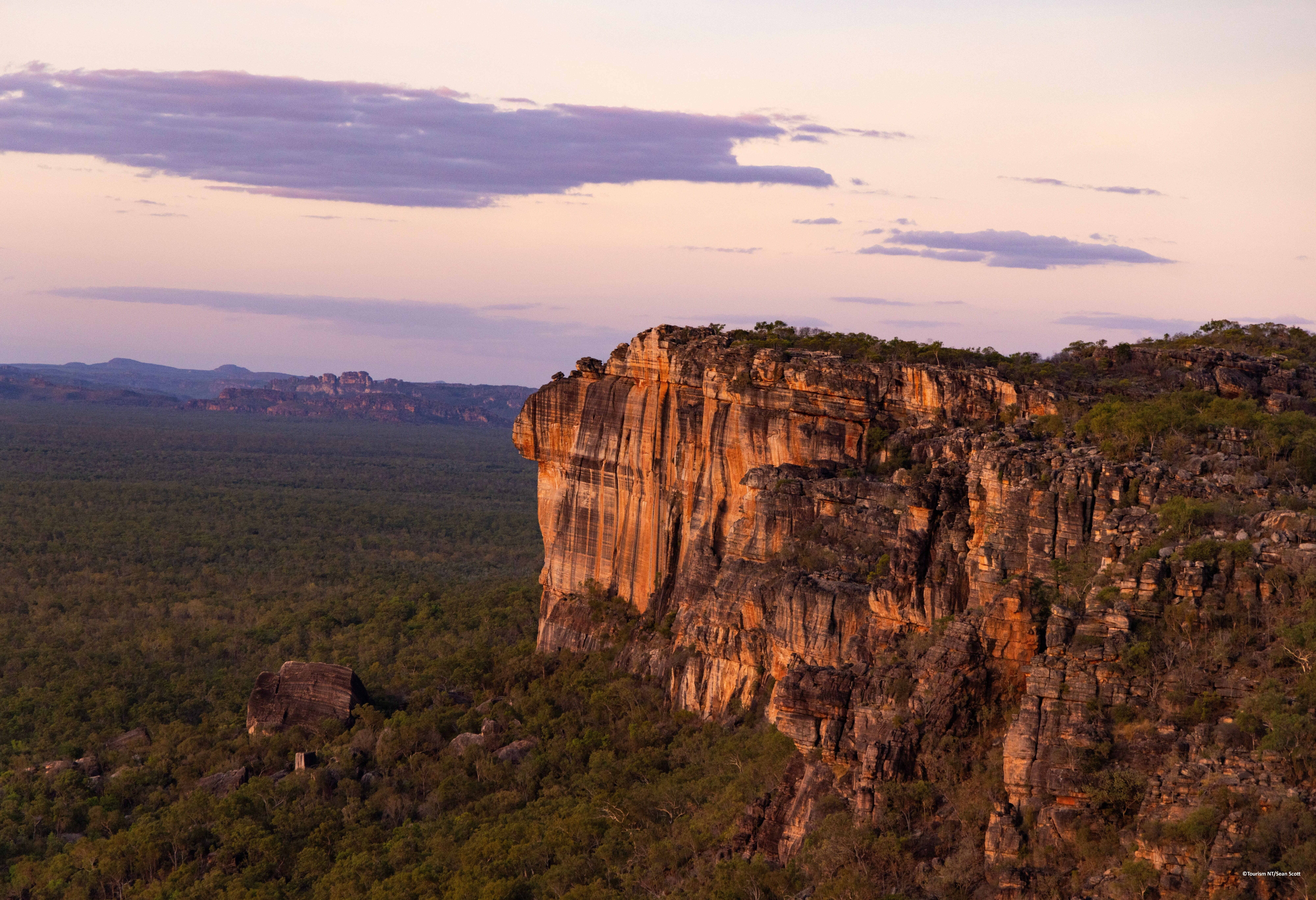 Nuwarlandja Lookout in het Kakadu National Park in Australie