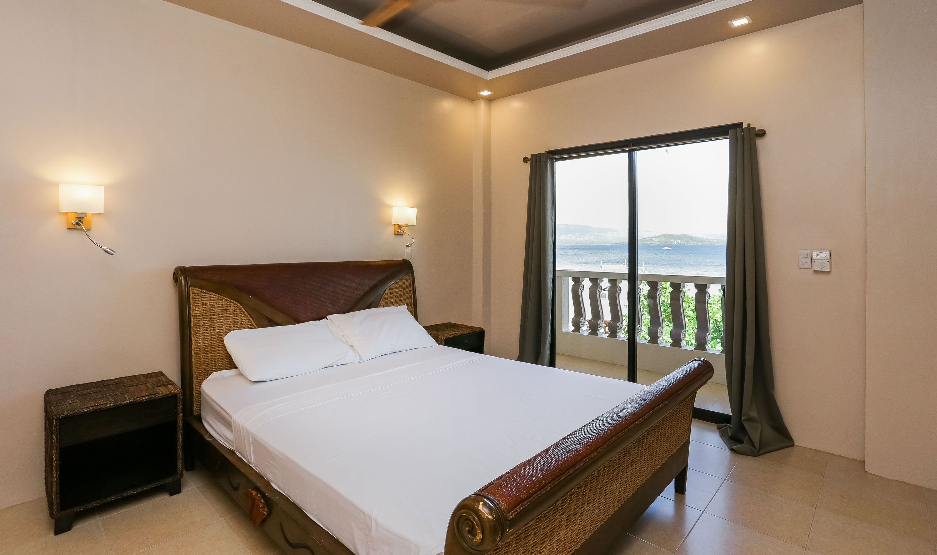 Filipijnen Moalboal Turtle Bay Dive Resort Sea View Kamer