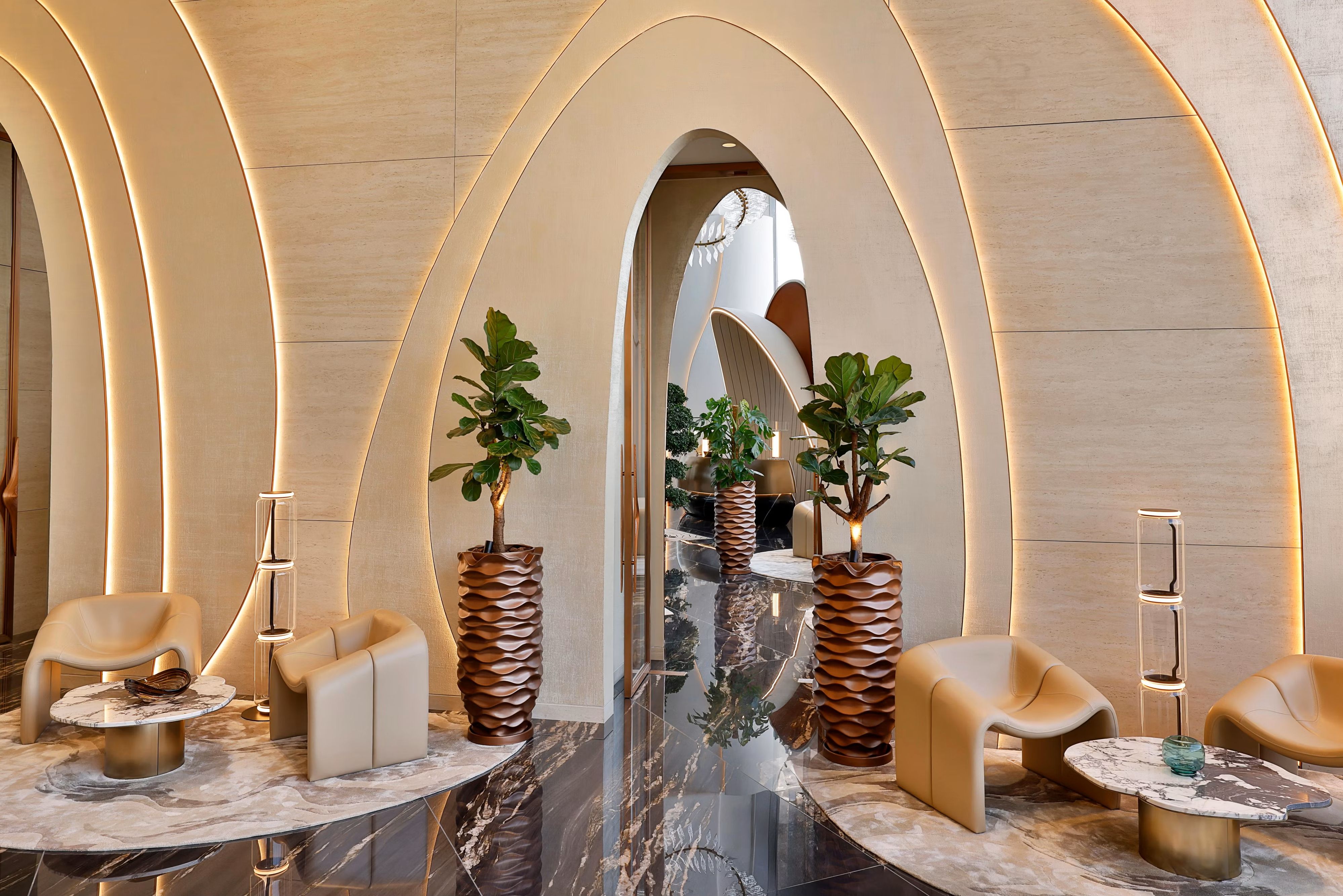 Emiraten Dubai Ciel Dubai Marina Lobby