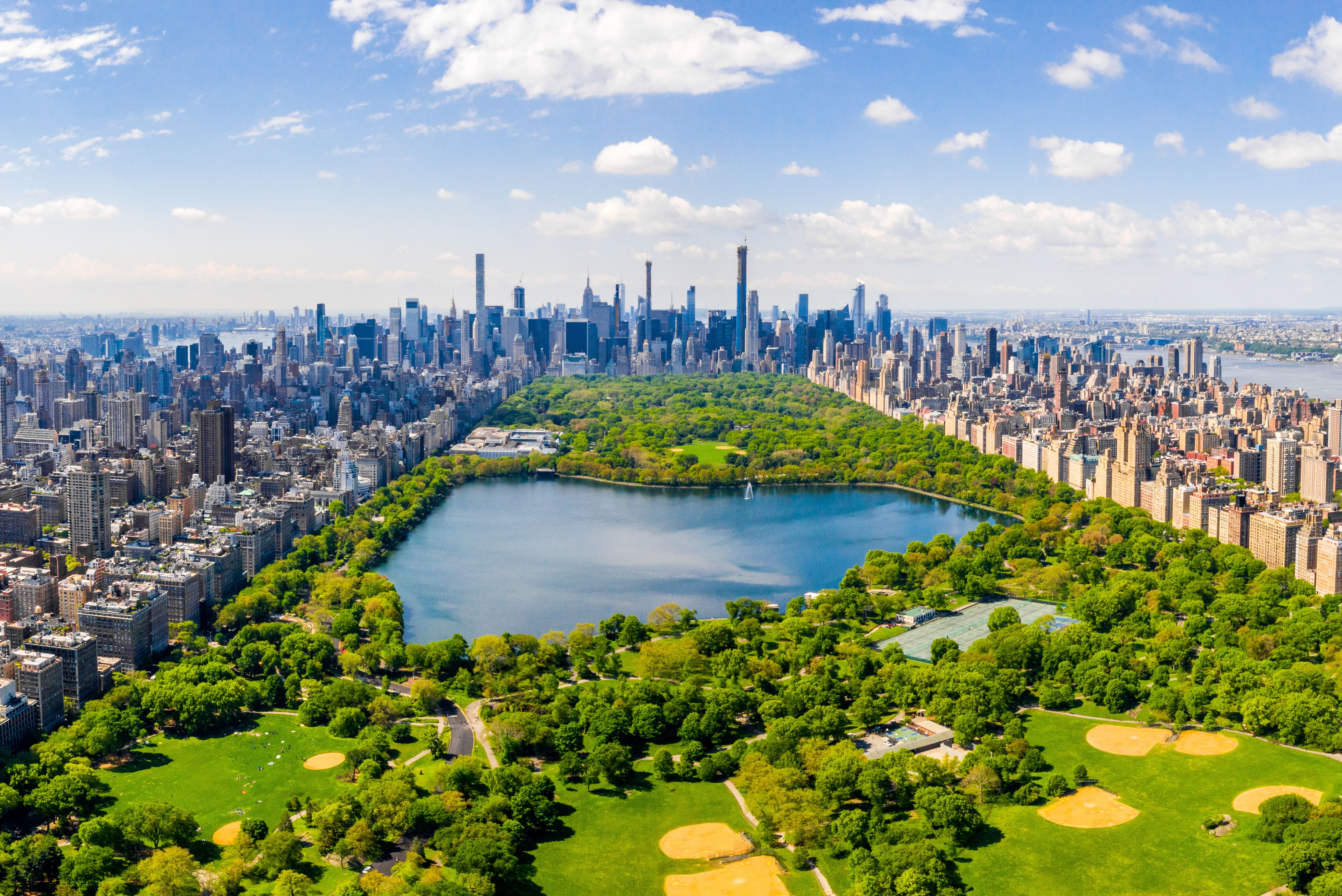 Amerika New York Central Park Omgeving