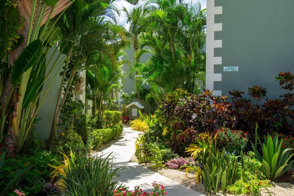 Barbados Zuidkust Christ Church South Point Hotel Tuinen