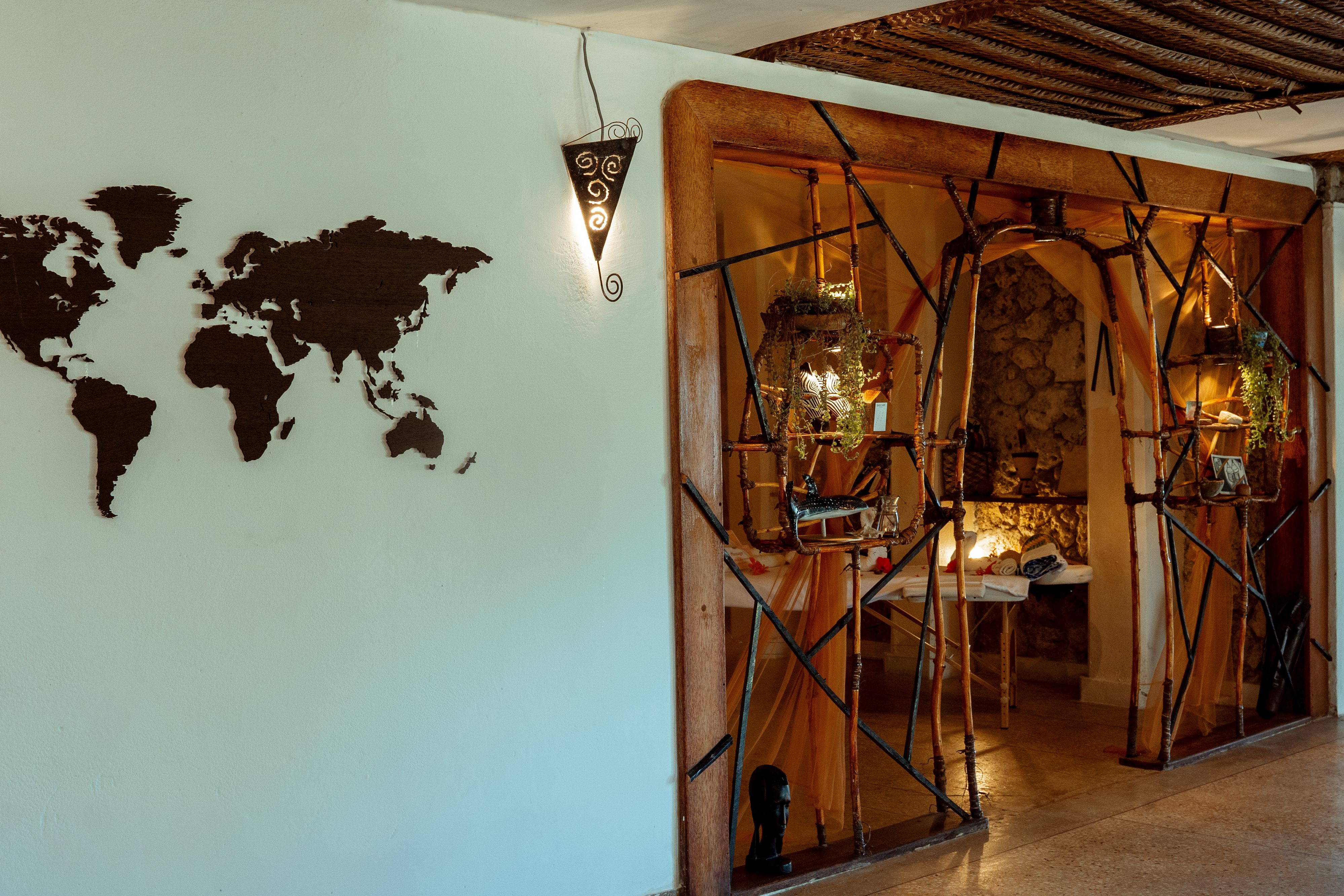 Boetiekje in Basecamp Mafia Island in Tanzania