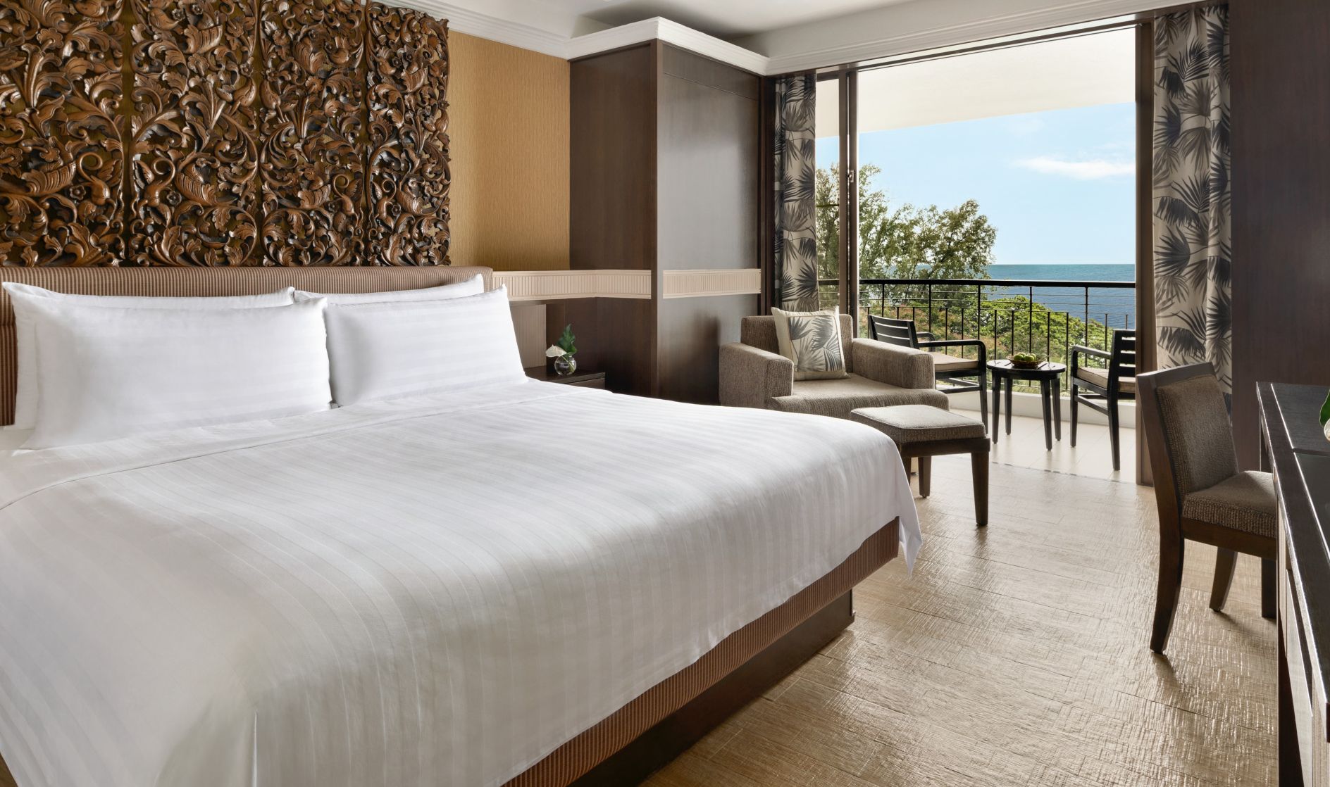 Maleisie Penang Shangri La Golden Sands Resort Executive Sea View