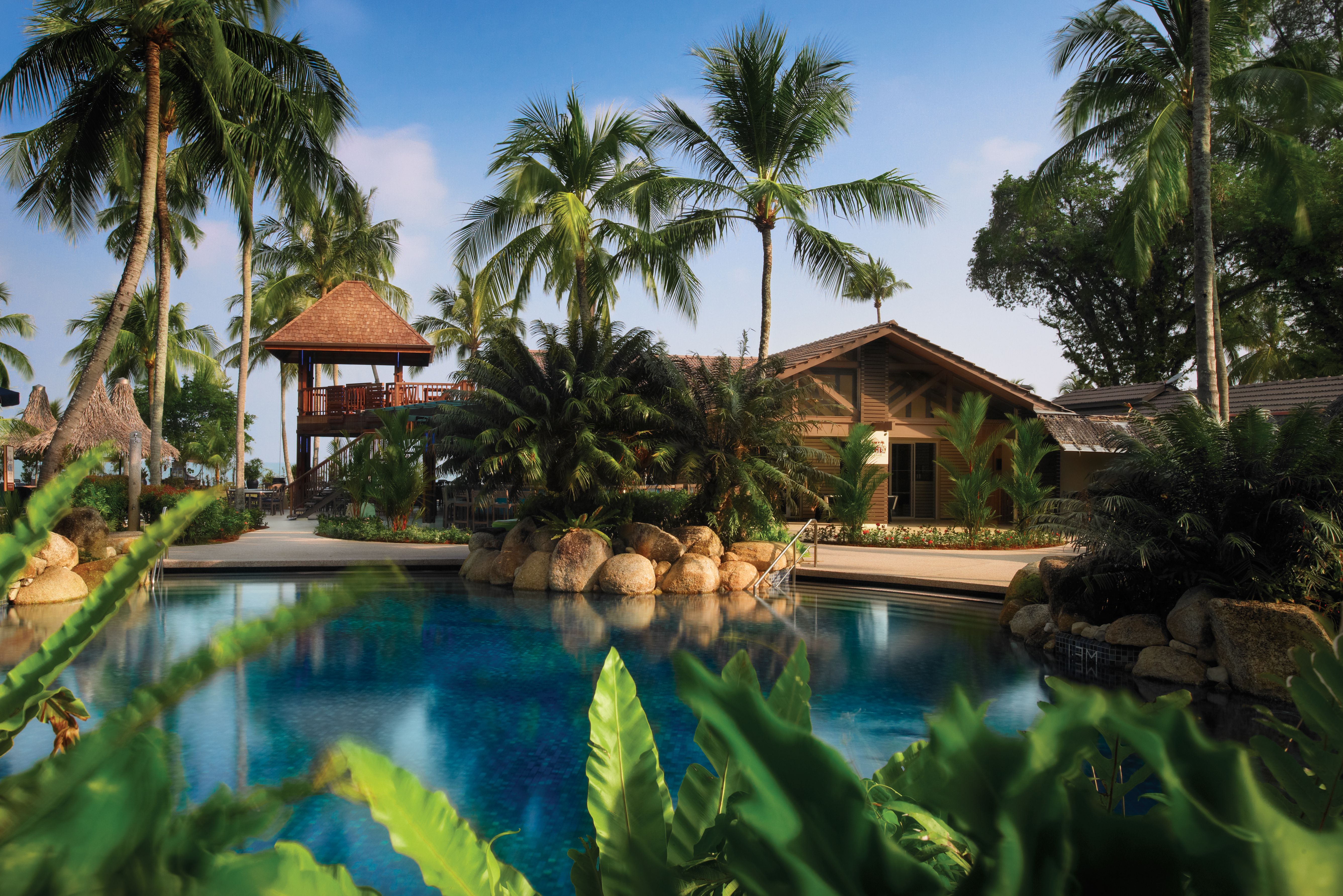 Maleisie Penag Shangri La Golden Sands Resort Zwembad