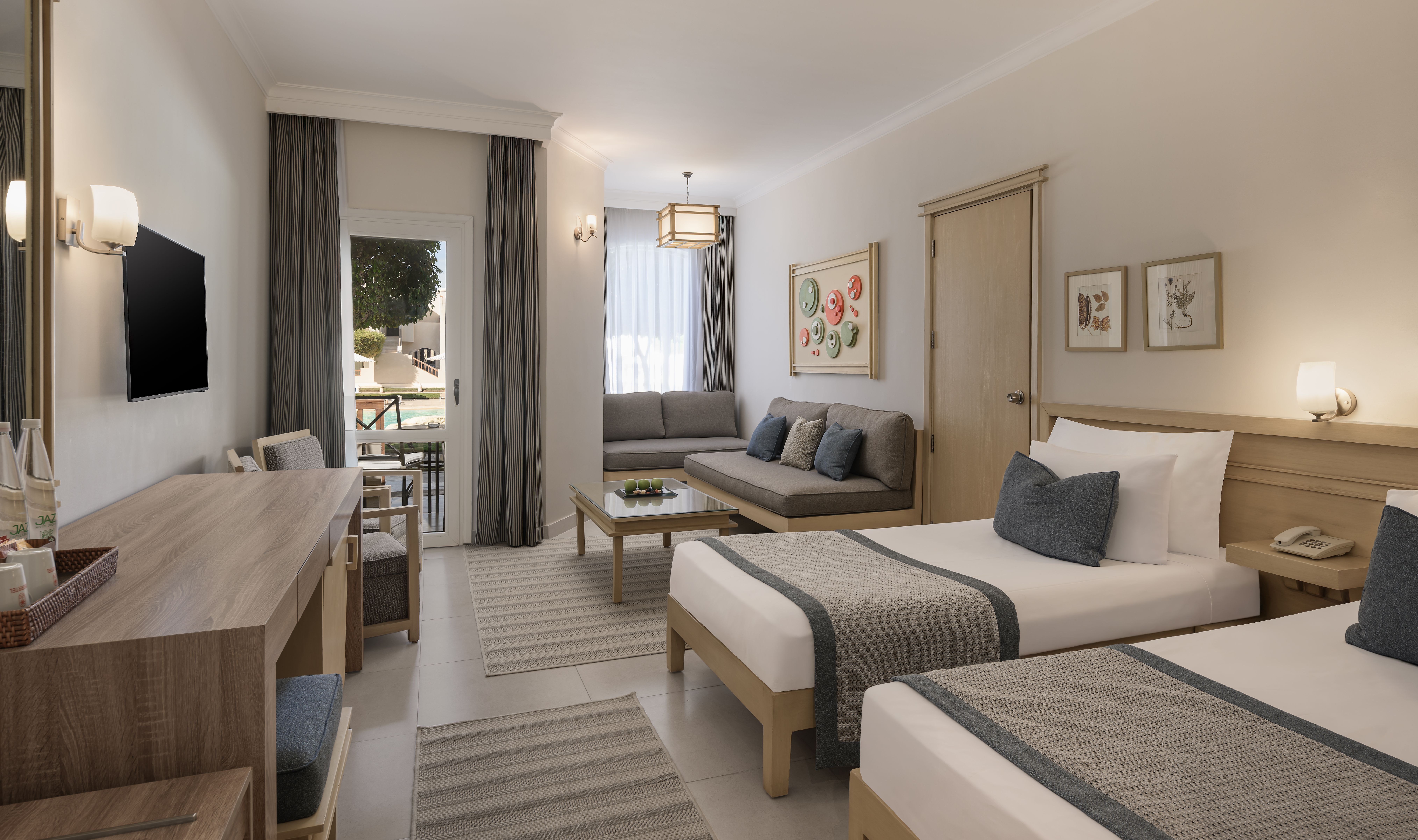 Egypte Hurghada Iberotel Casa Del Mar Resort Superior Deluxe Kamer Pool View