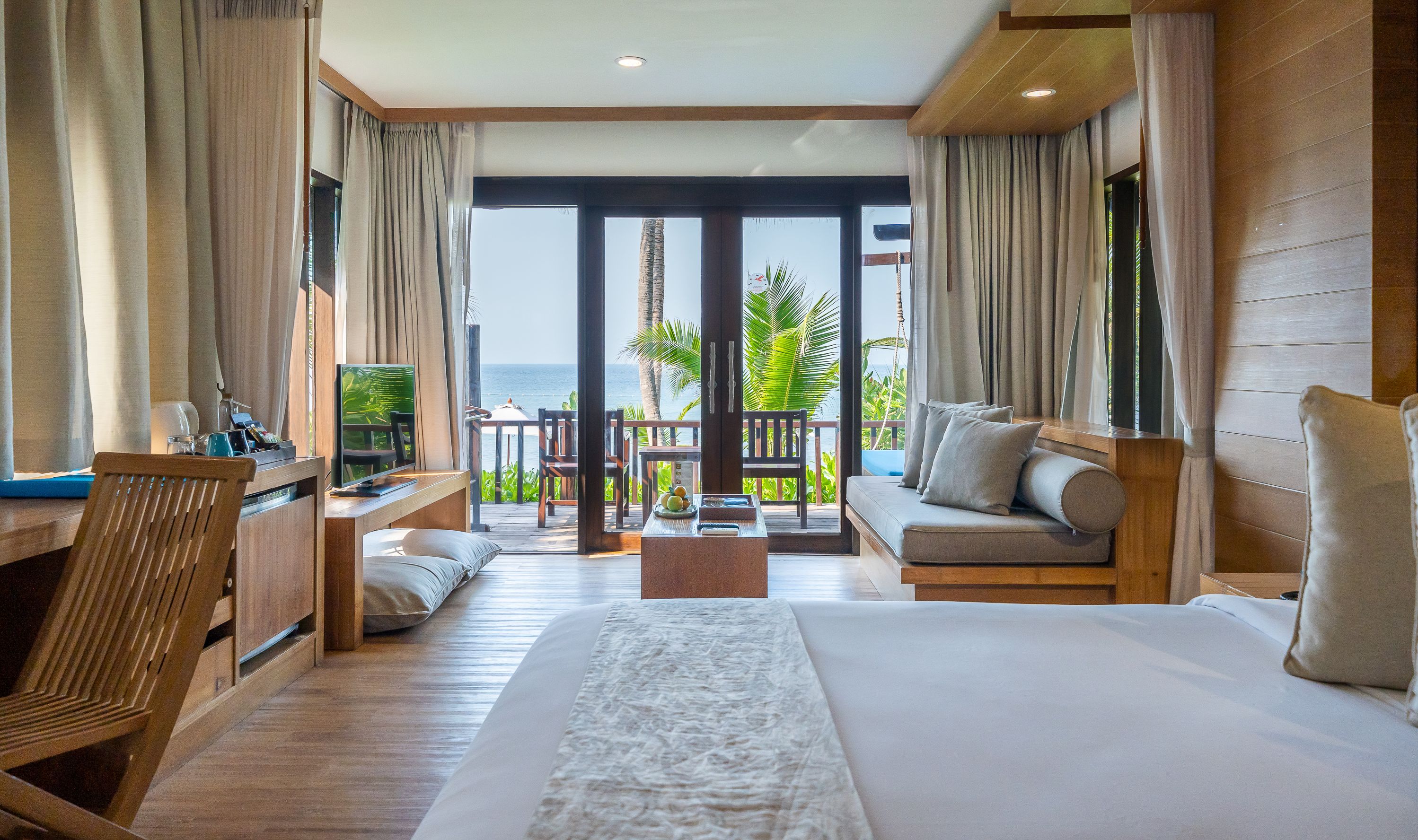 Thailand Koh Samet Ao Prao Resort Beach Front Cottage