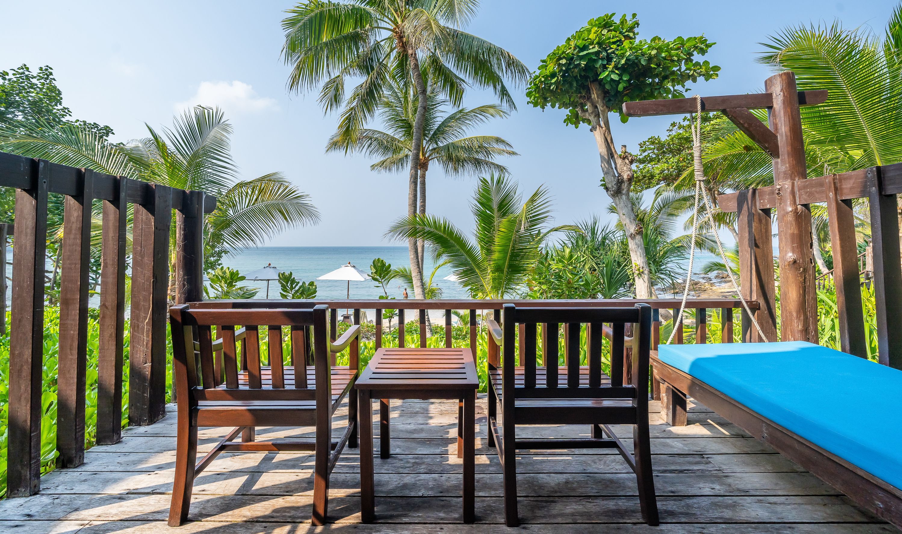 Thailand Koh Samet Ao Prao Resort Beach Front Cottage